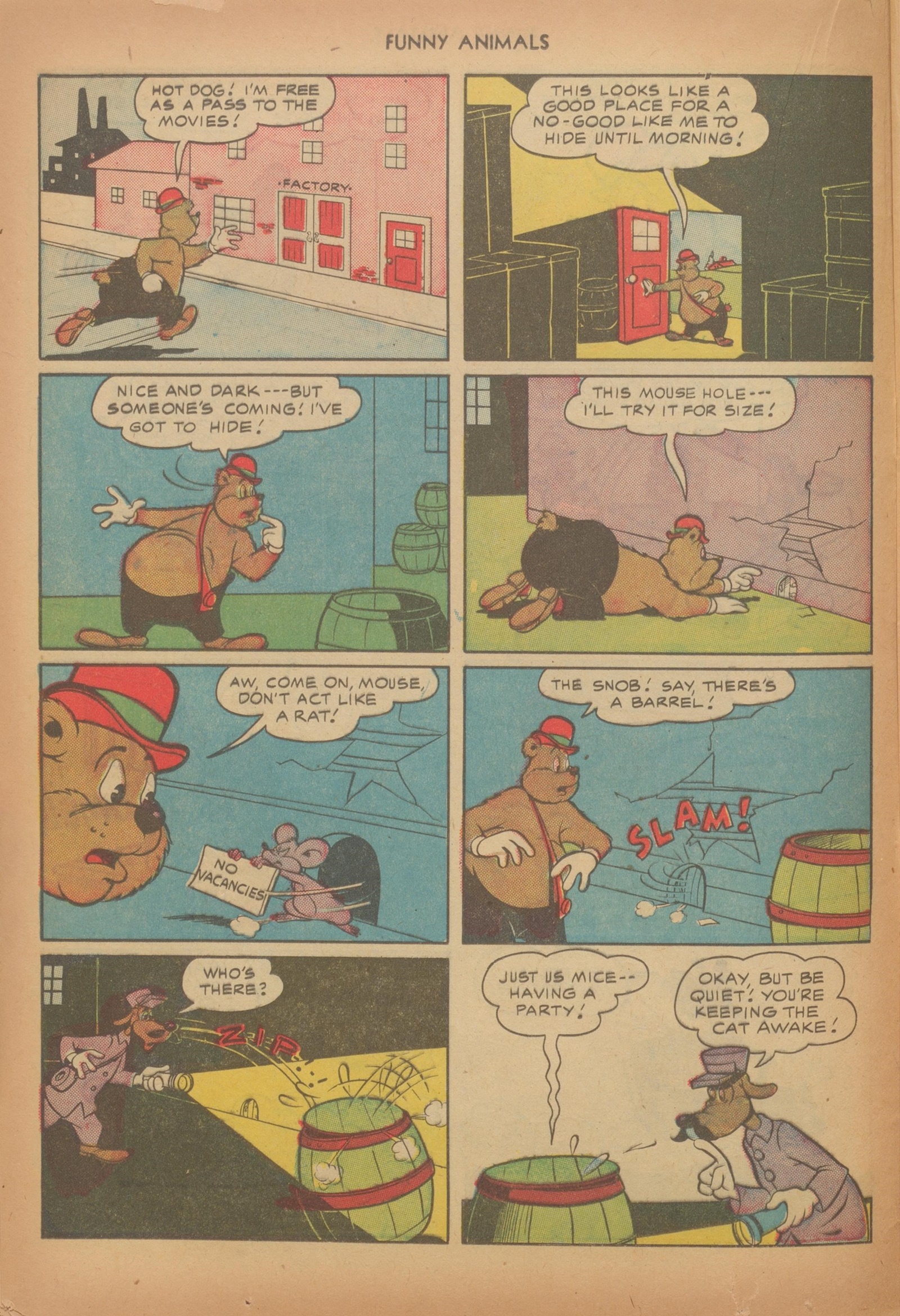 Read online Fawcett's Funny Animals comic -  Issue #72 - 16