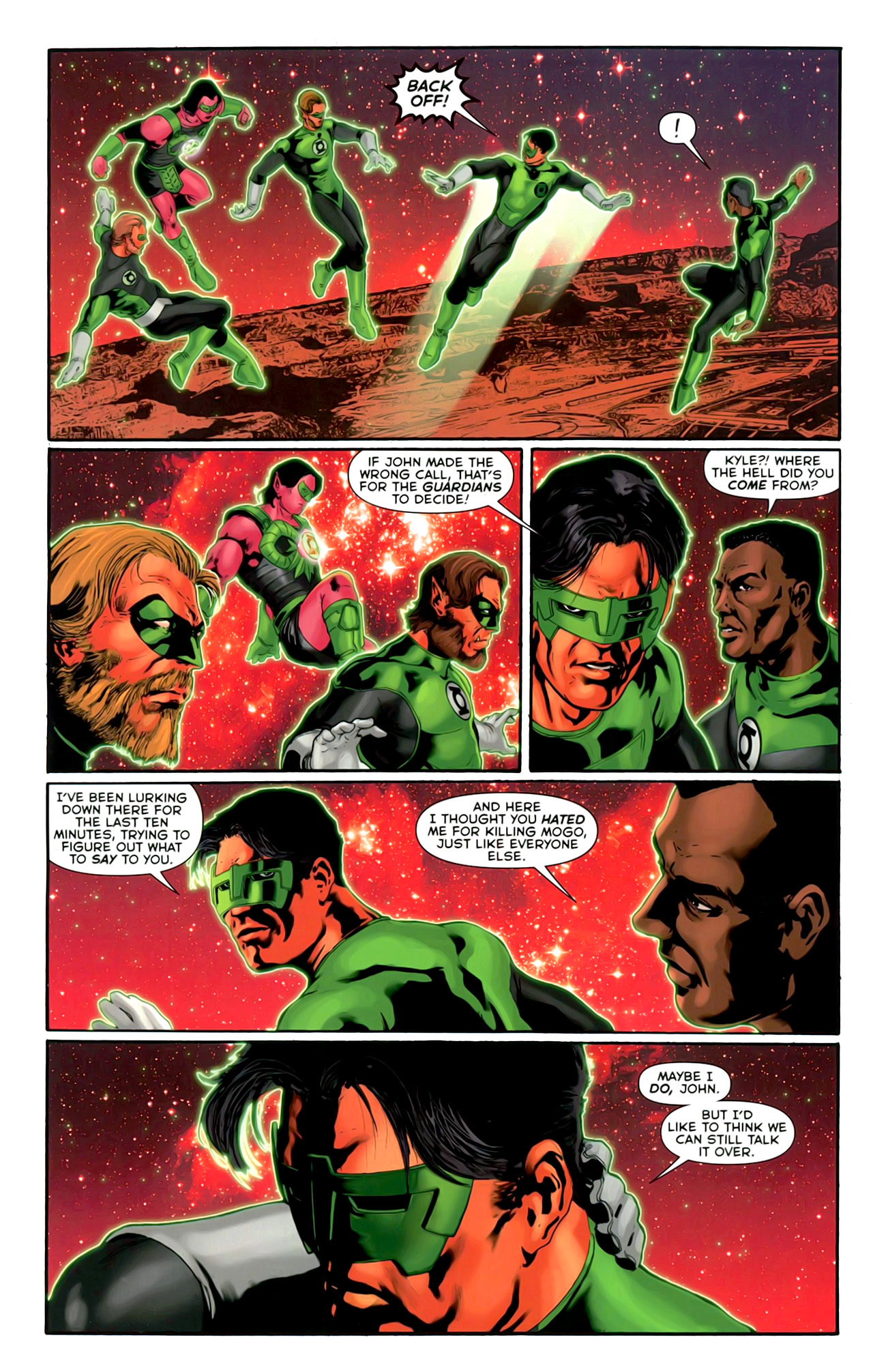 Read online War of the Green Lanterns: Aftermath (2011) comic -  Issue #1 - 36