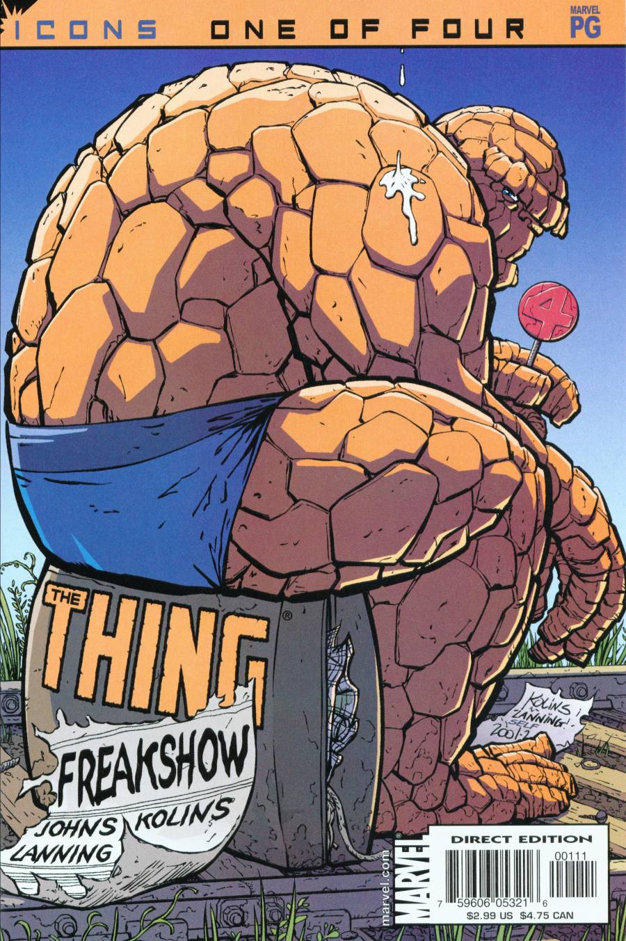 Read online The Thing: Freakshow comic -  Issue #1 - 1