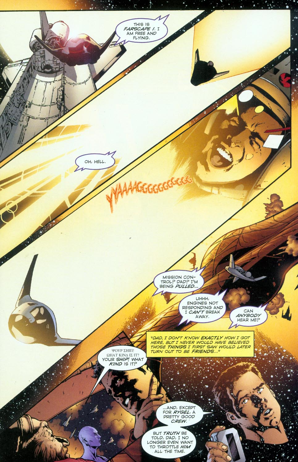 Read online Farscape:  War Torn comic -  Issue #1 - 5