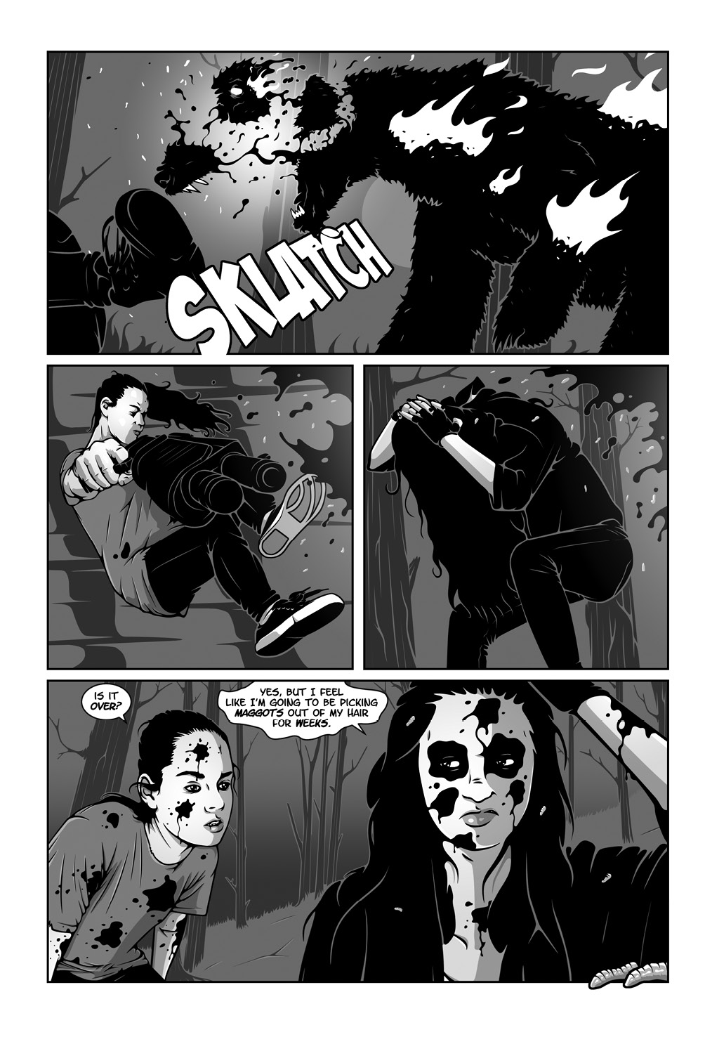 Read online Hollow Girl comic -  Issue #8 - 49