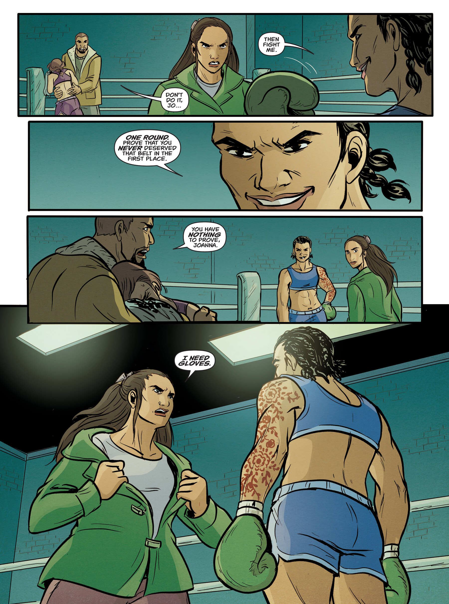 Read online Eight Limbs comic -  Issue # TPB - 111
