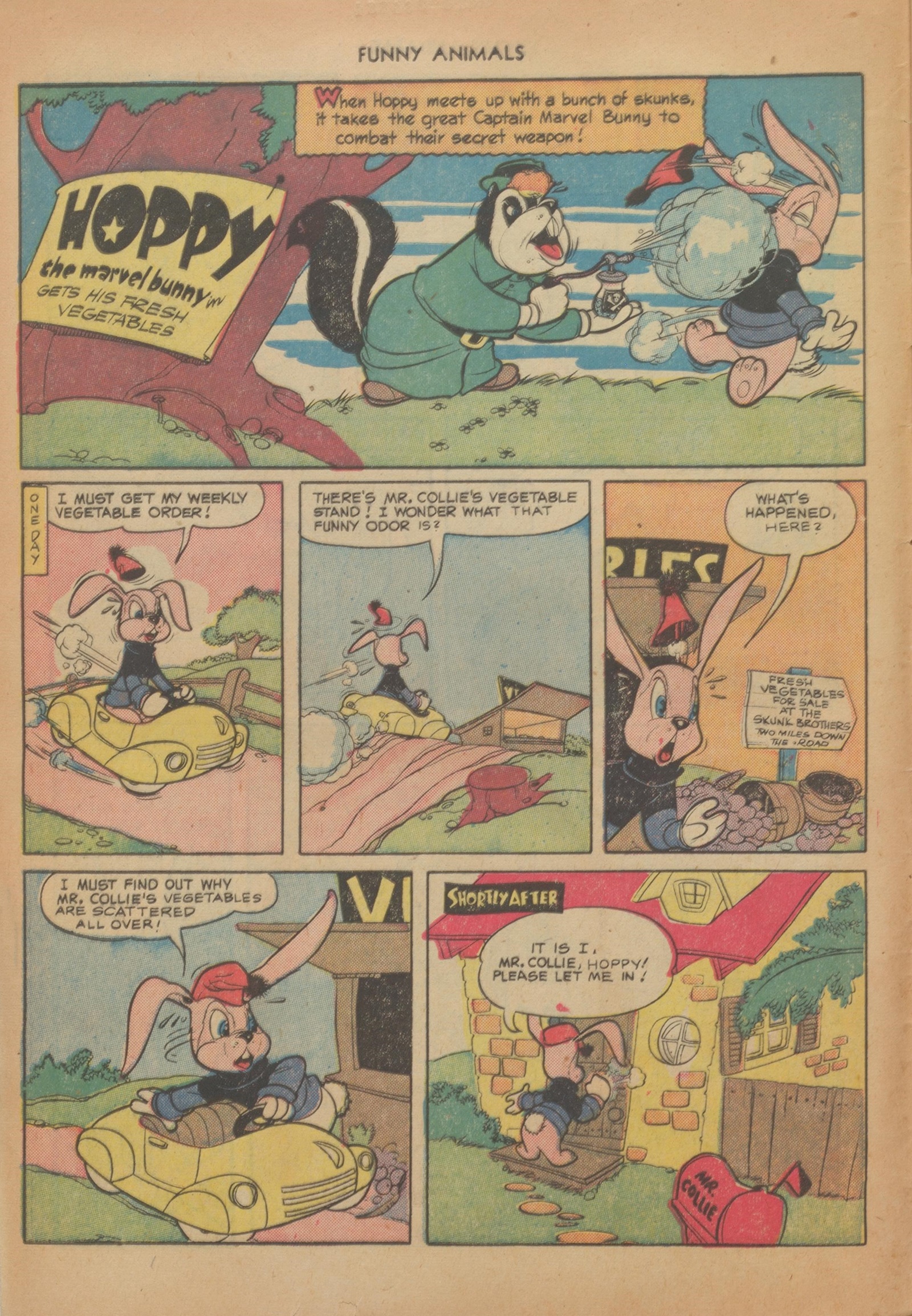 Read online Fawcett's Funny Animals comic -  Issue #68 - 4