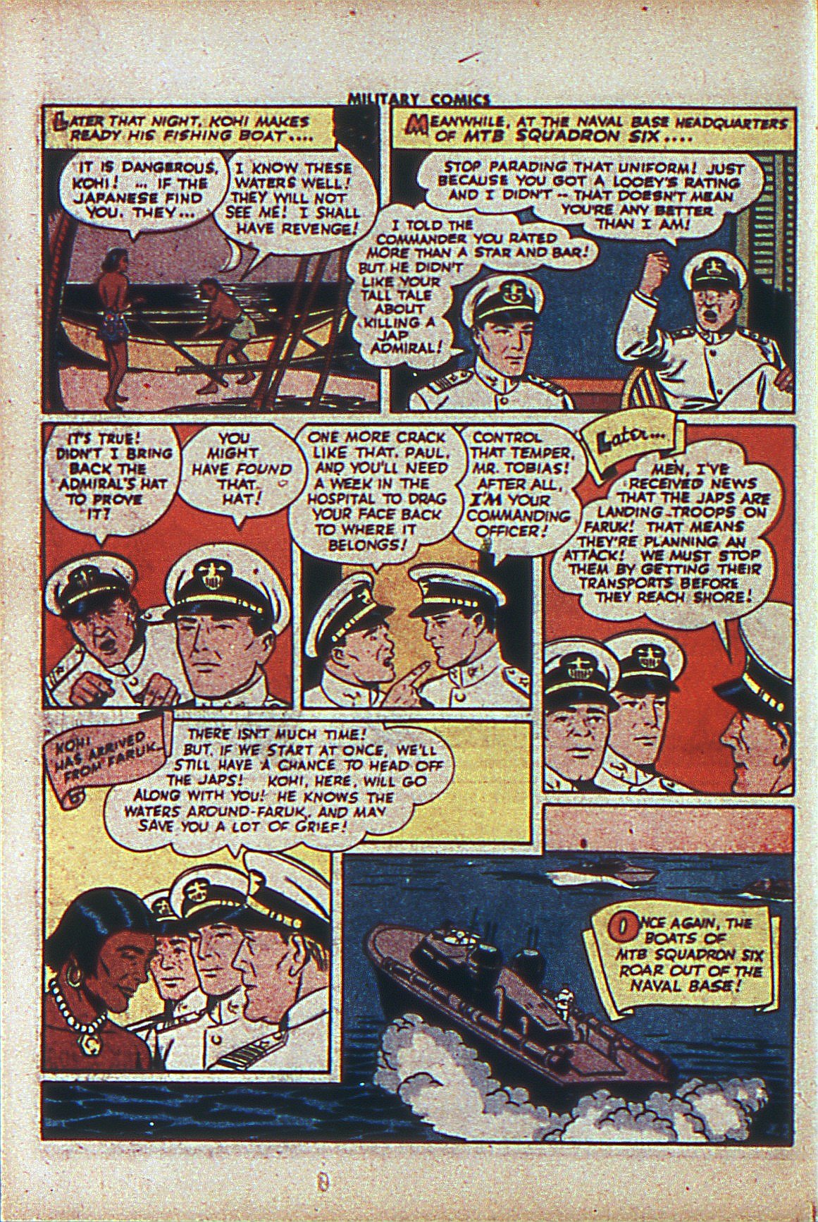 Read online Military Comics comic -  Issue #27 - 43