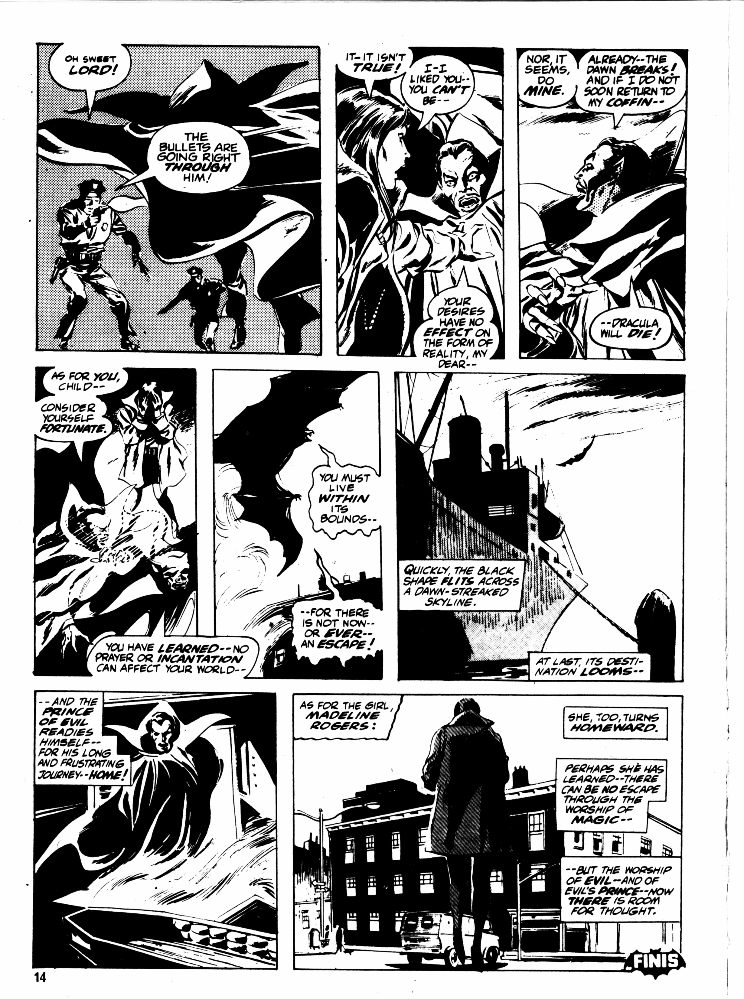Read online Dracula Lives (1974) comic -  Issue #24 - 14