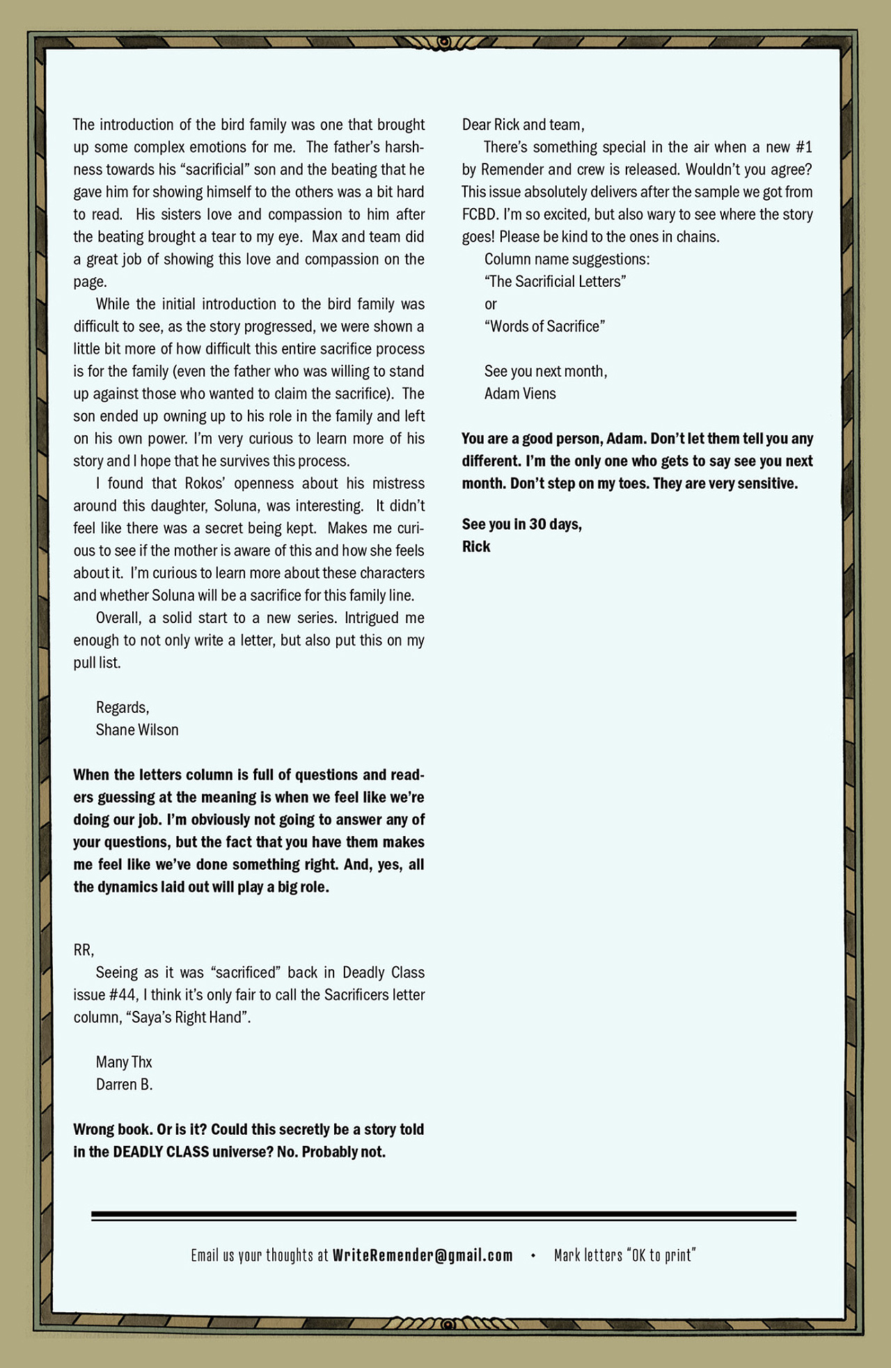 Read online The Sacrificers comic -  Issue #2 - 29