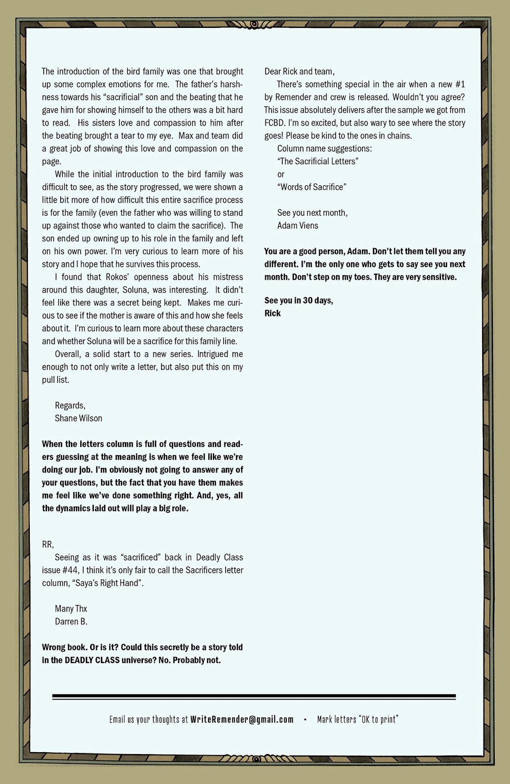 The Sacrificers issue 2 - Page 29