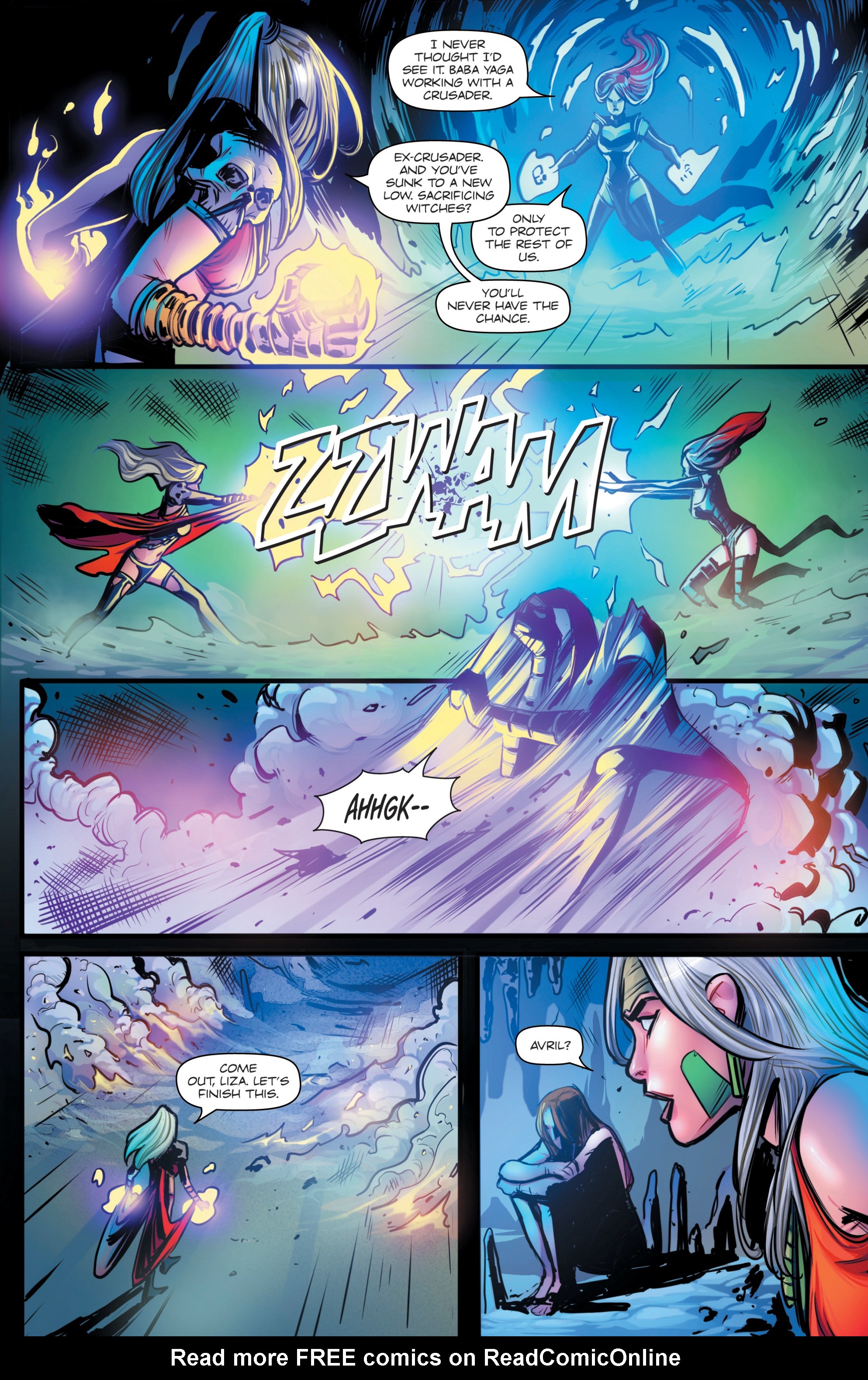 Read online Grimm Fairy Tales presents Coven comic -  Issue #5 - 13