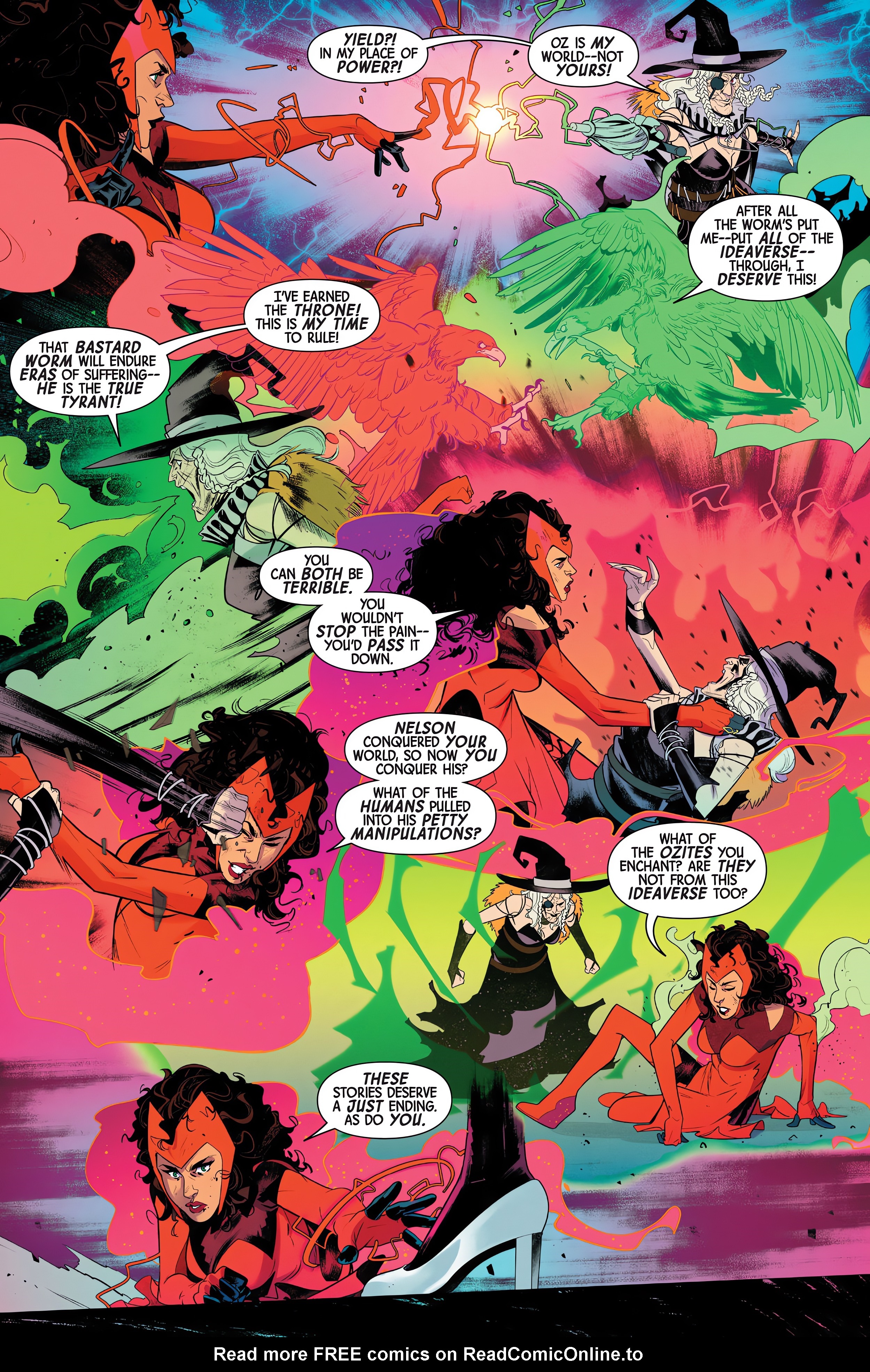 Read online Scarlet Witch (2023) comic -  Issue #7 - 16
