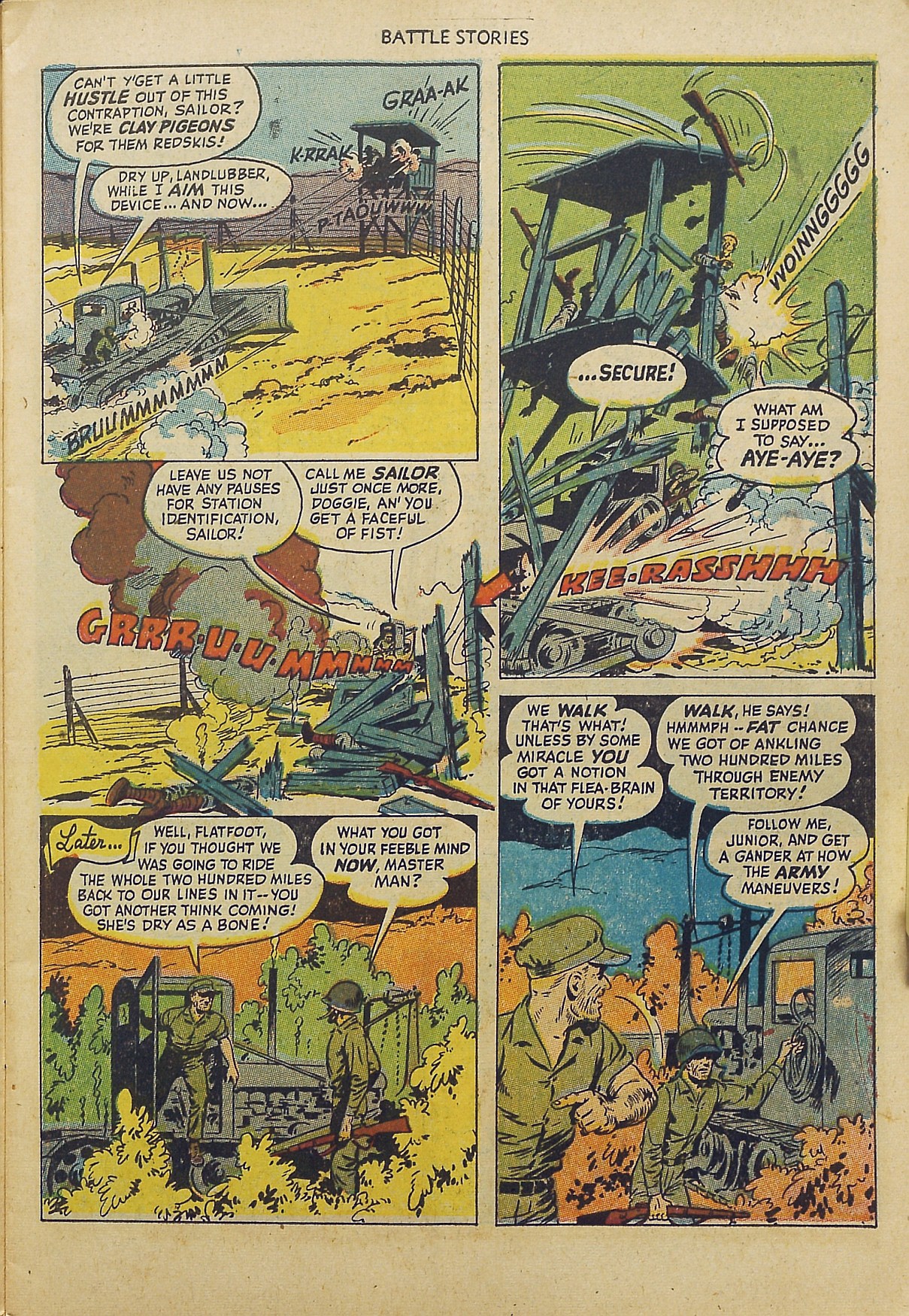 Read online Battle Stories comic -  Issue #6 - 7
