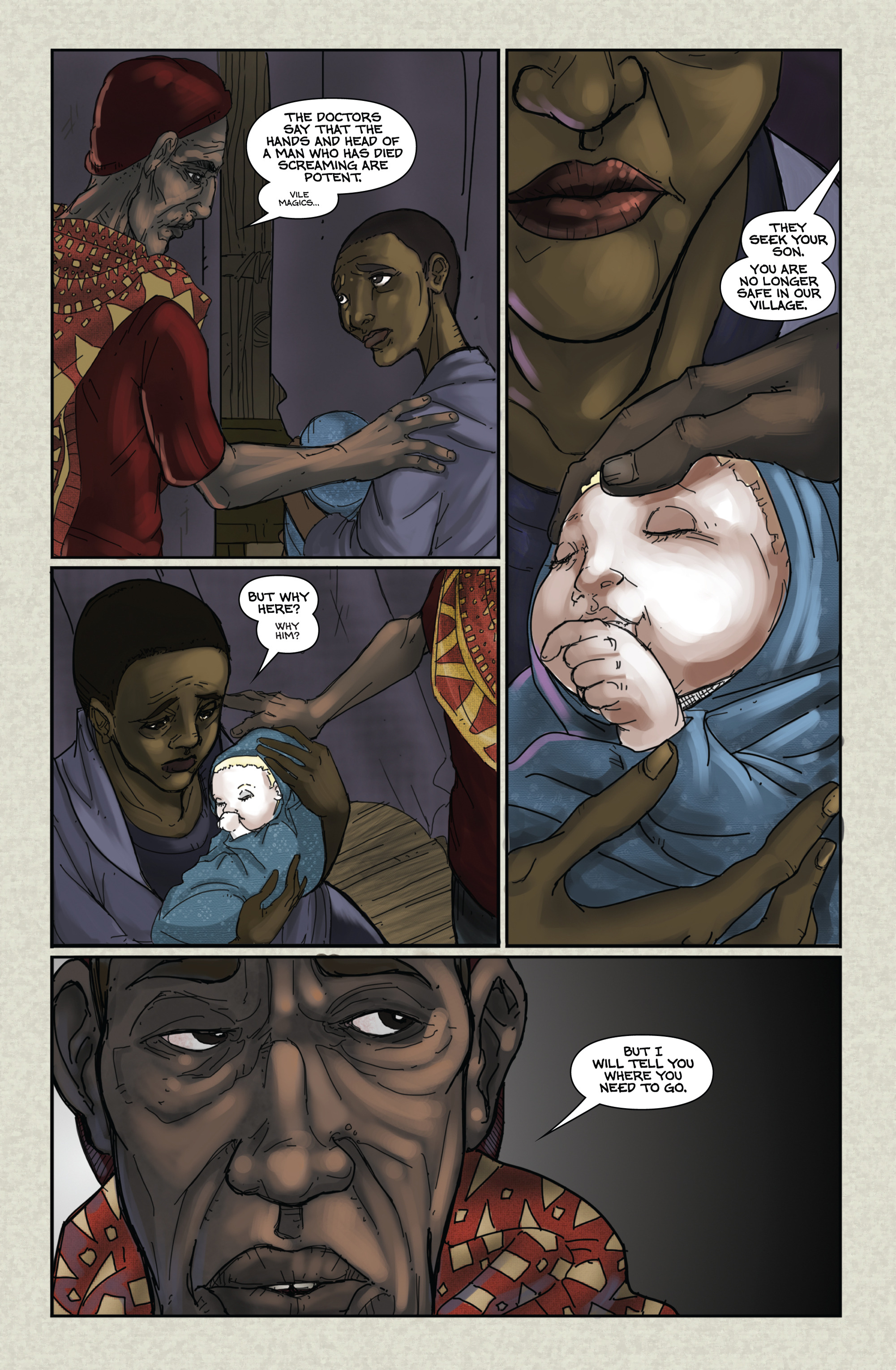 Read online Flesh of White comic -  Issue #1 - 17