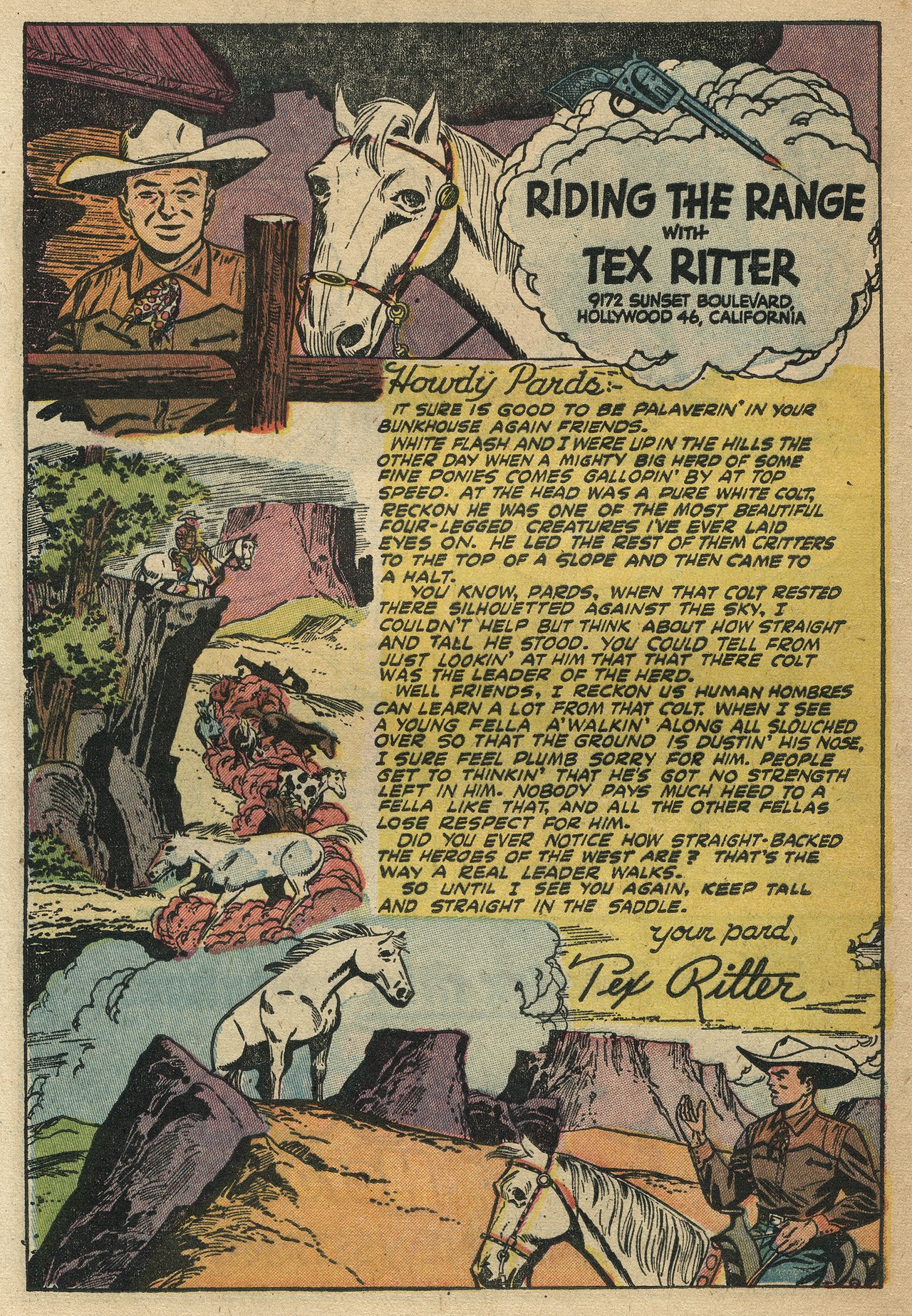 Read online Tex Ritter Western comic -  Issue #21 - 16