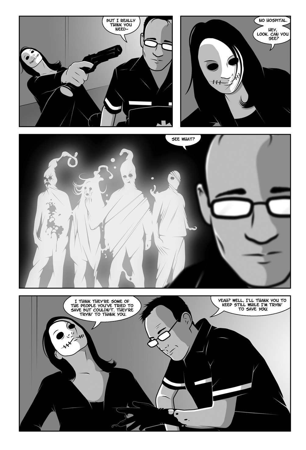 Read online Hollow Girl comic -  Issue #1 - 25