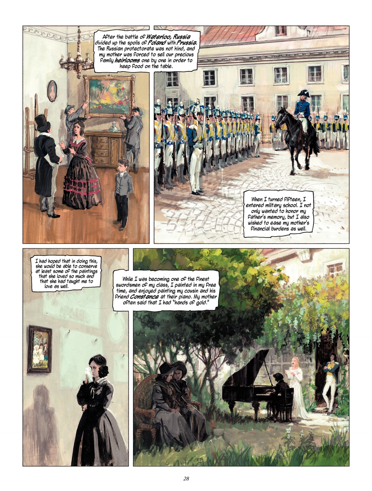 Read online The Revenge of Count Skarbek comic -  Issue #1 - 28