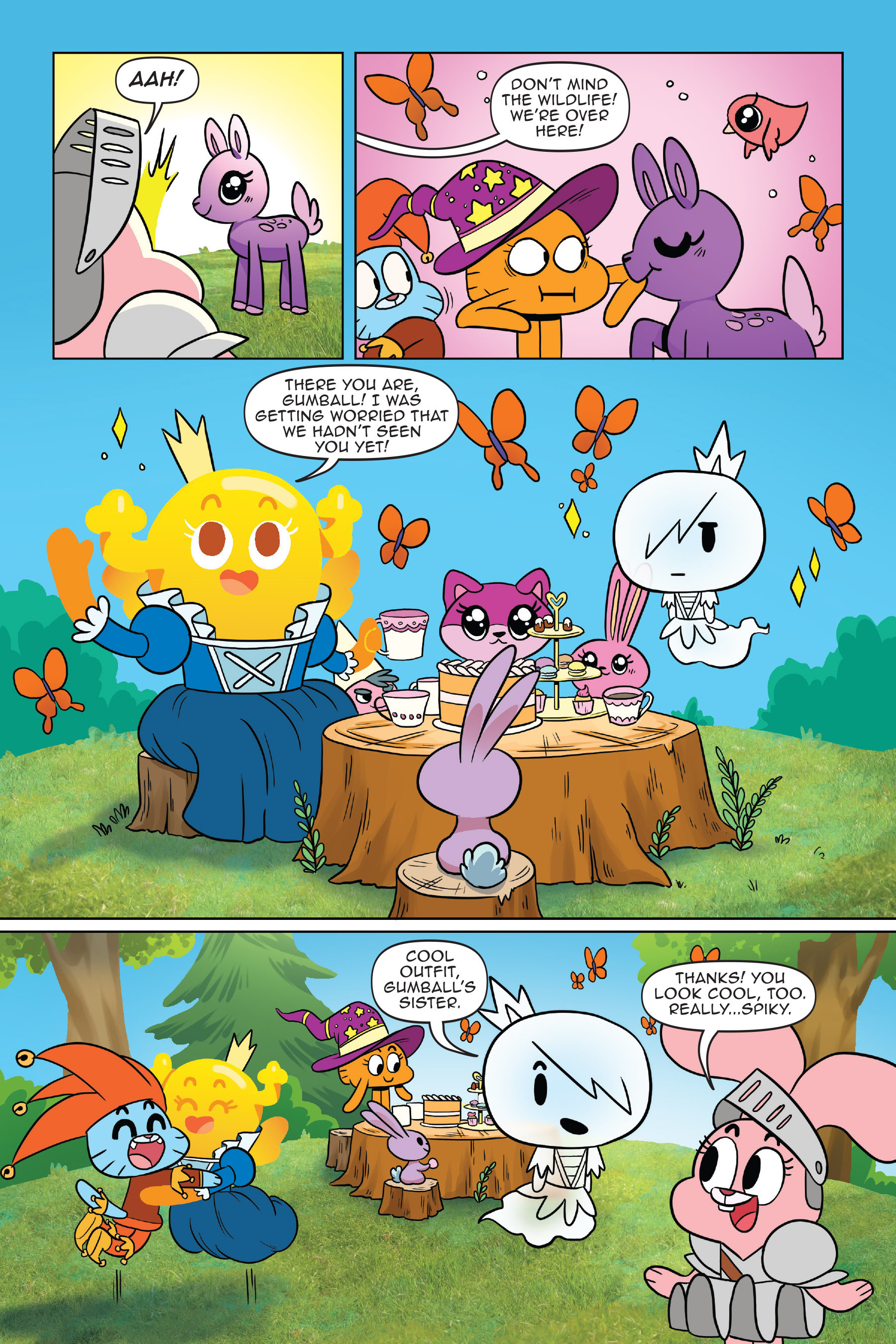 Read online The Amazing World of Gumball: Fairy Tale Trouble comic -  Issue # Full - 75