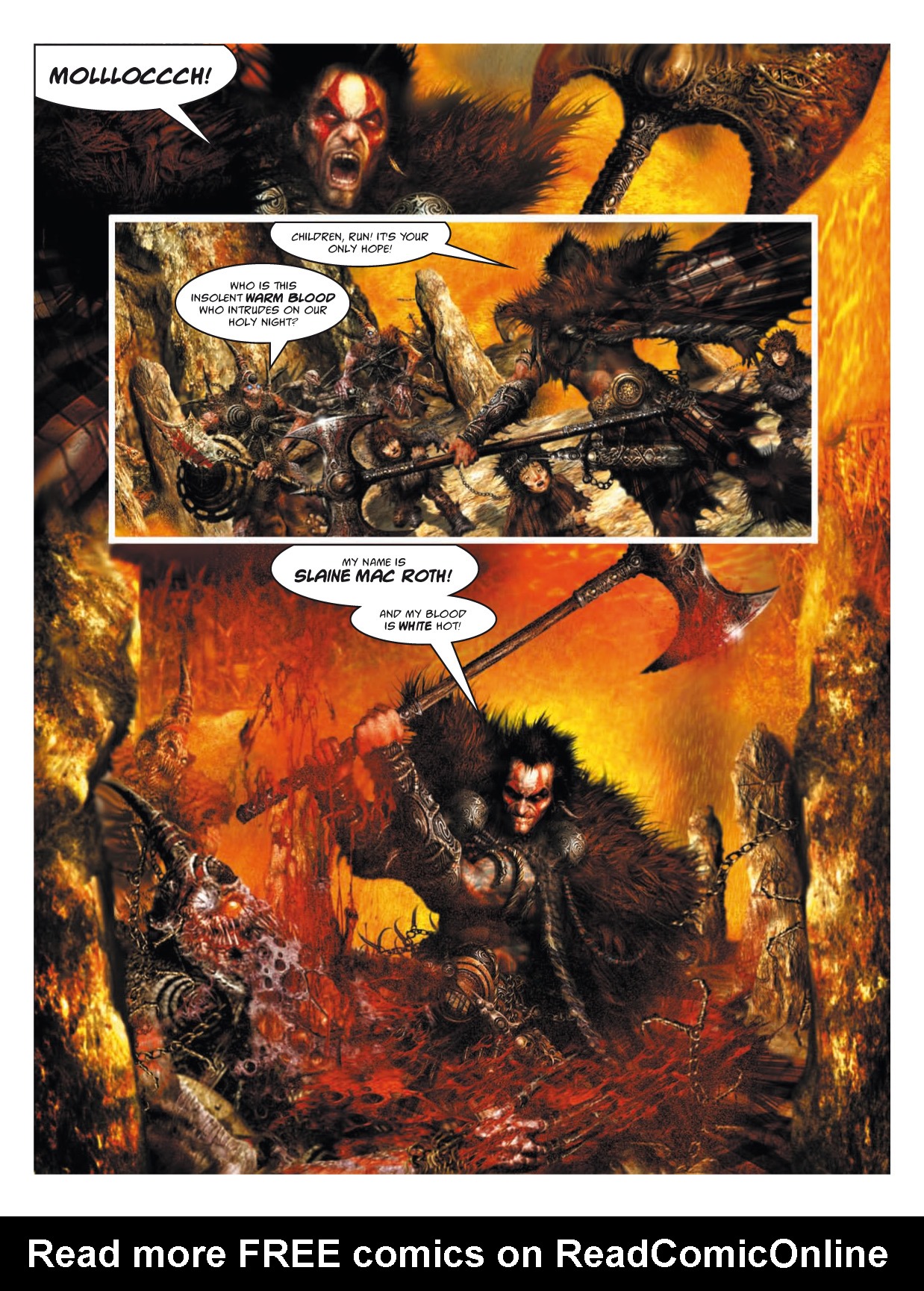 Read online Sláine comic -  Issue # TPB 10 - 54