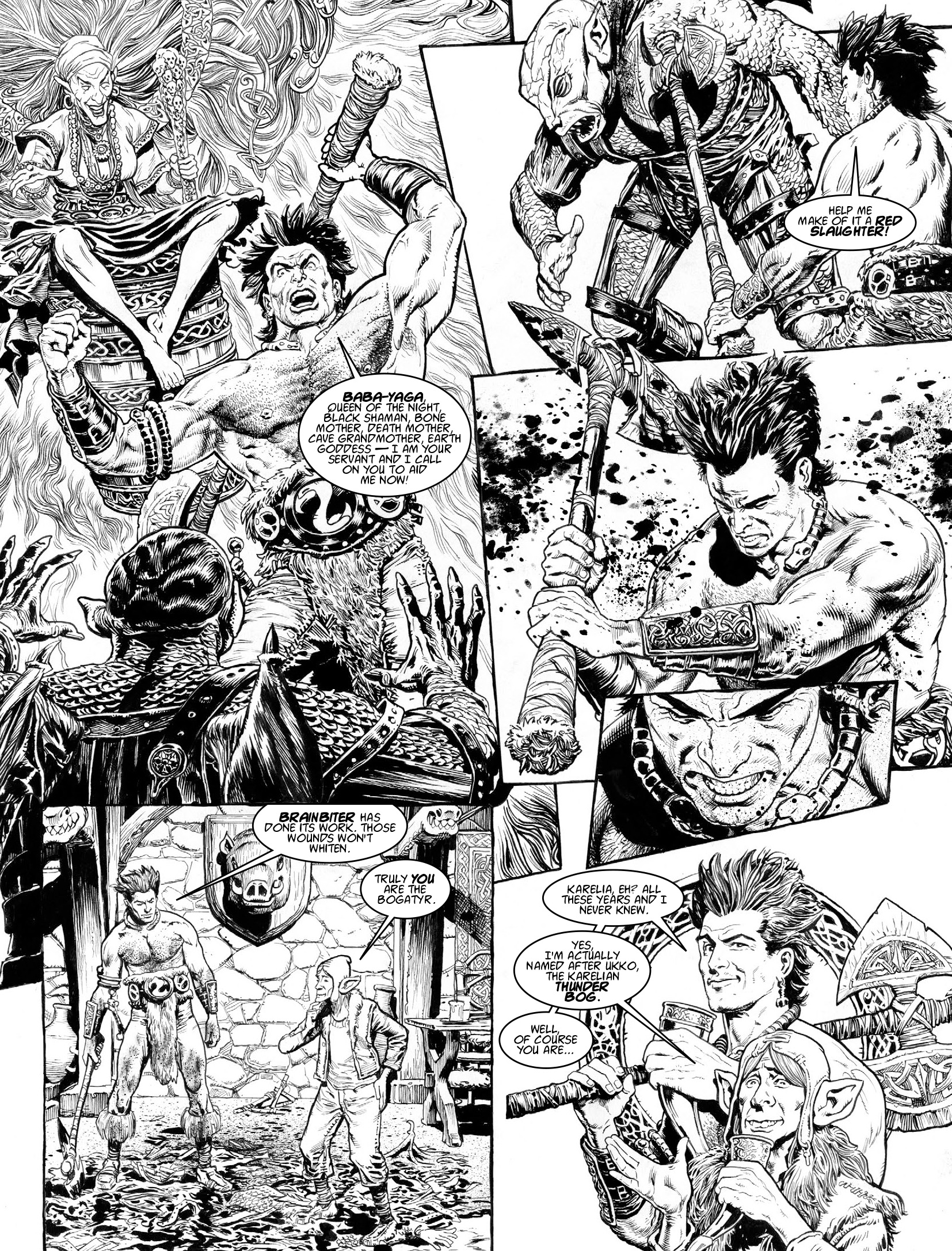 Read online Sláine comic -  Issue # TPB 19 - 77