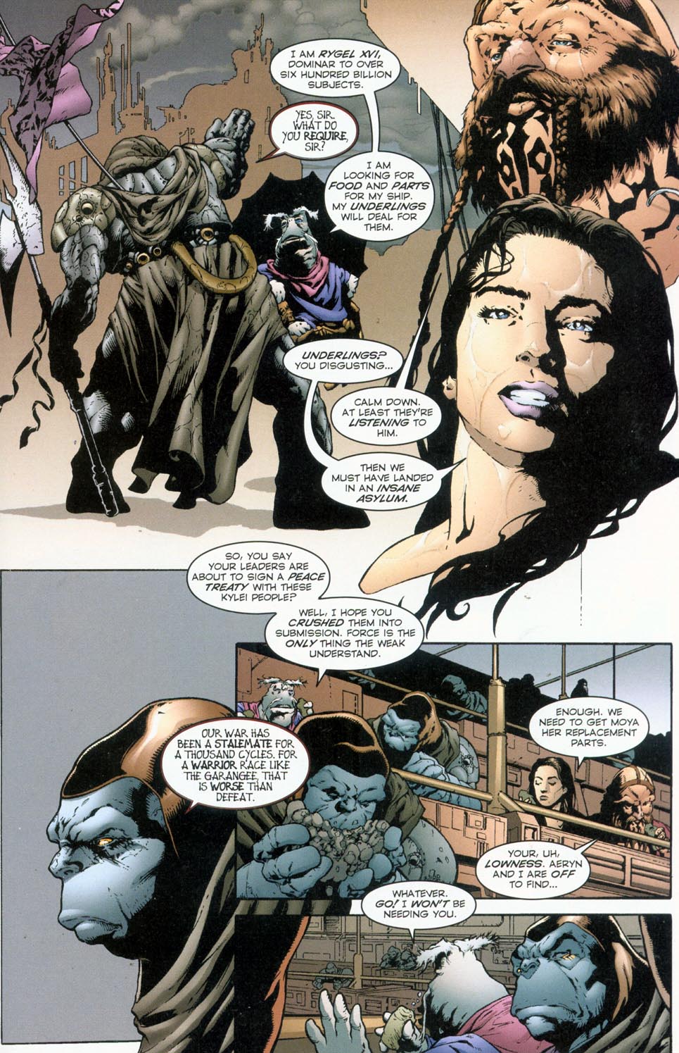 Read online Farscape:  War Torn comic -  Issue #1 - 11