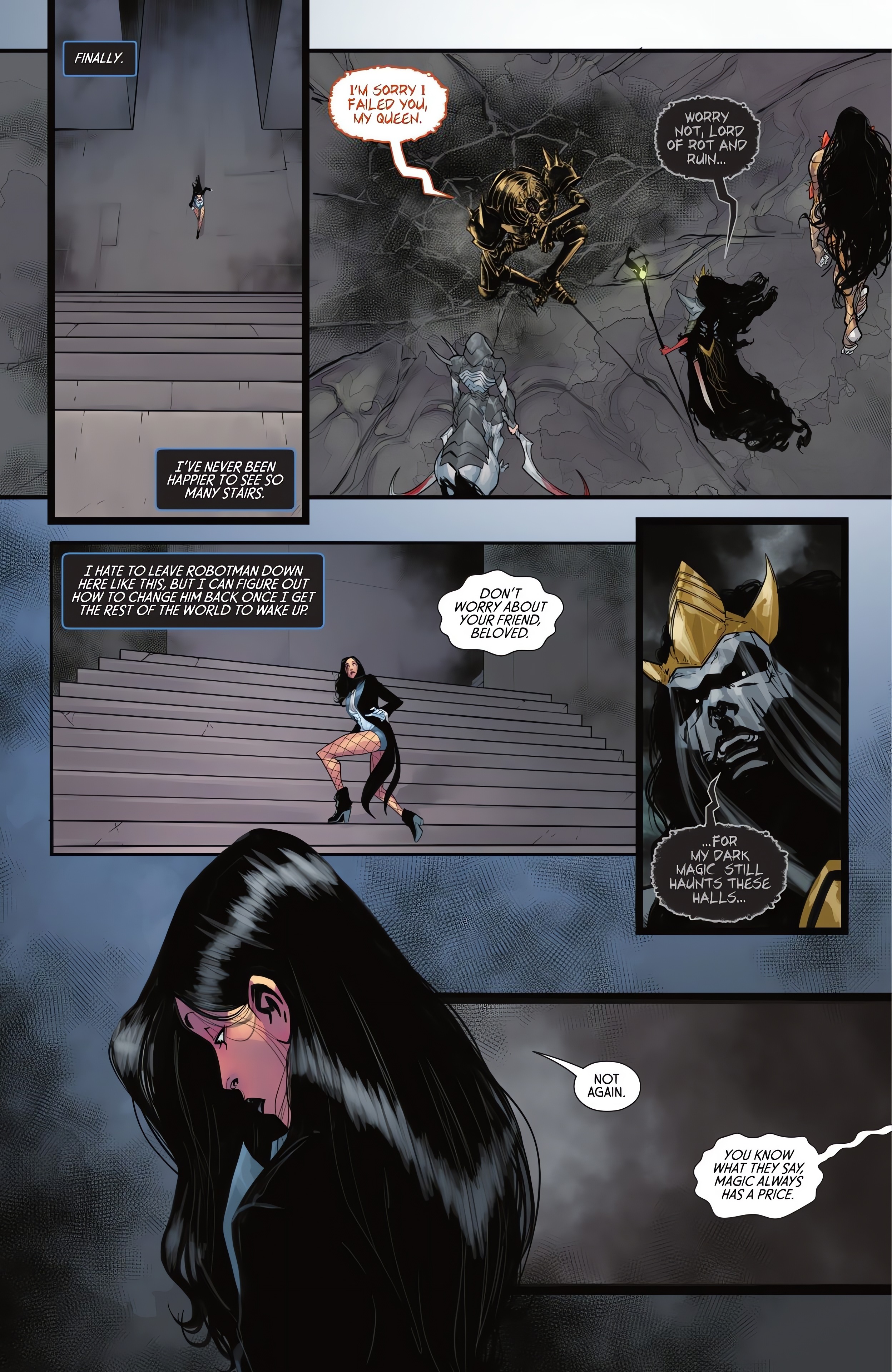 Read online Knight Terrors: Zatanna comic -  Issue #2 - 10