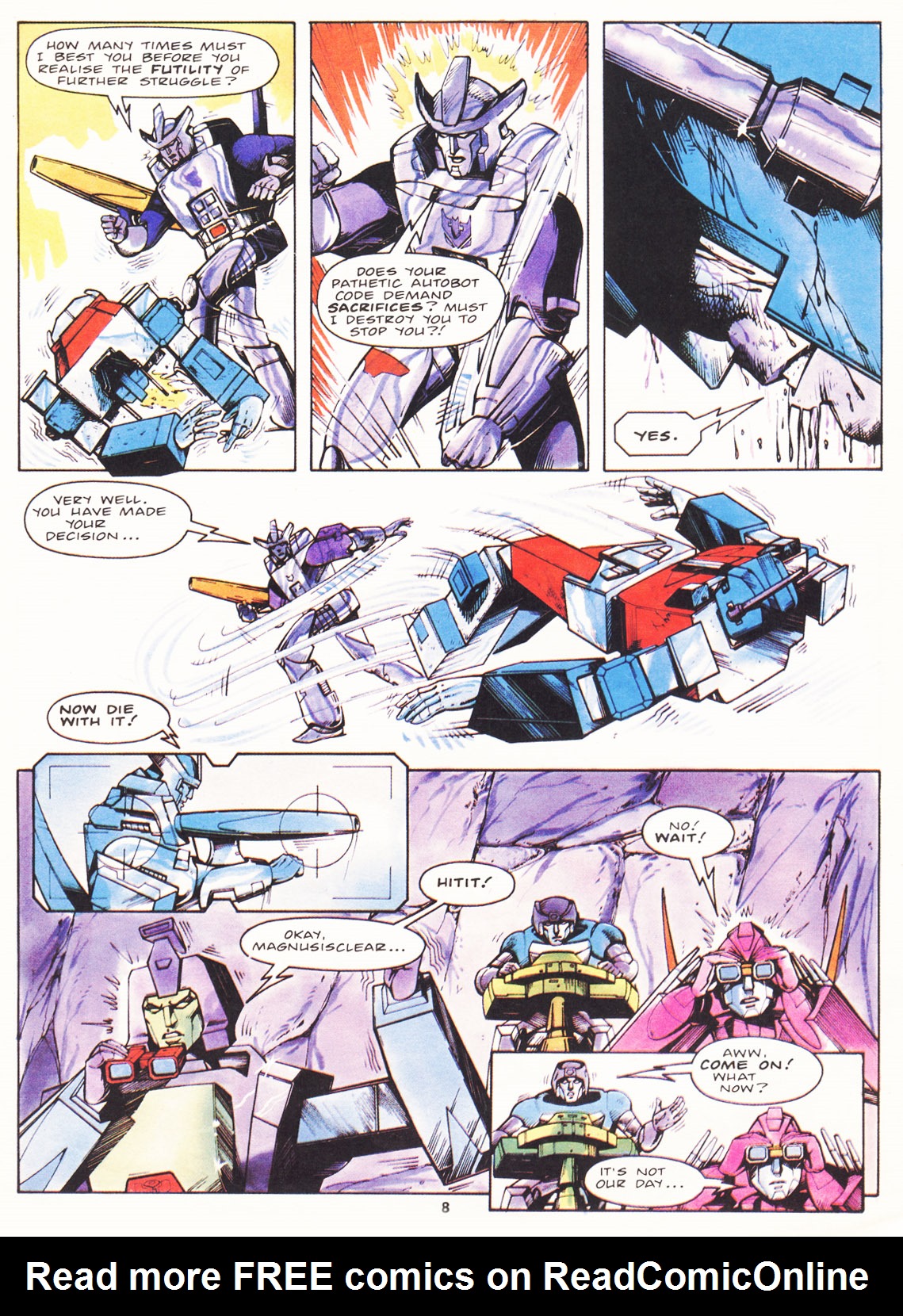 Read online The Transformers (UK) comic -  Issue #87 - 8