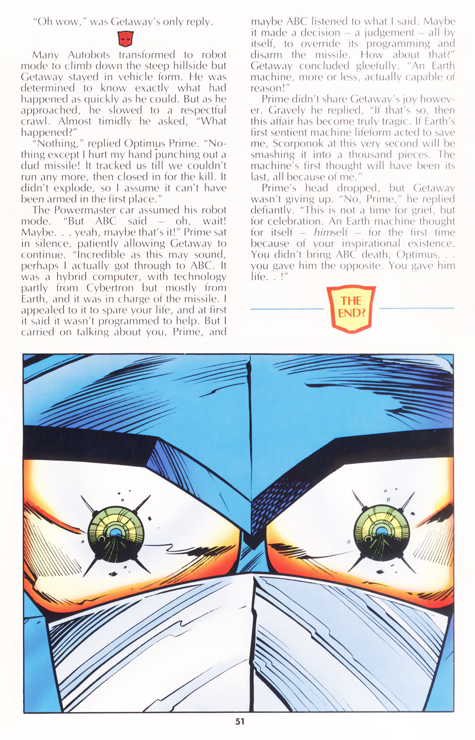 Read online The Transformers Annual comic -  Issue #1988 - 49