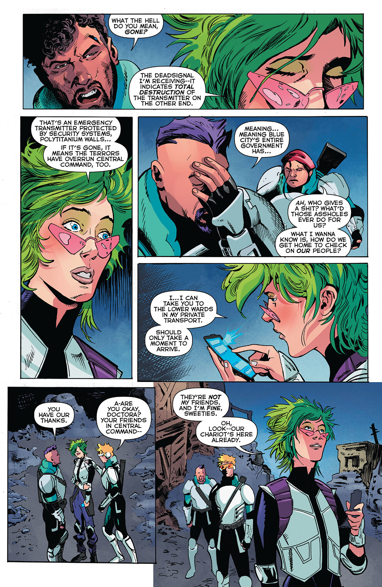 Read online Terrorwar comic -  Issue #6 - 17