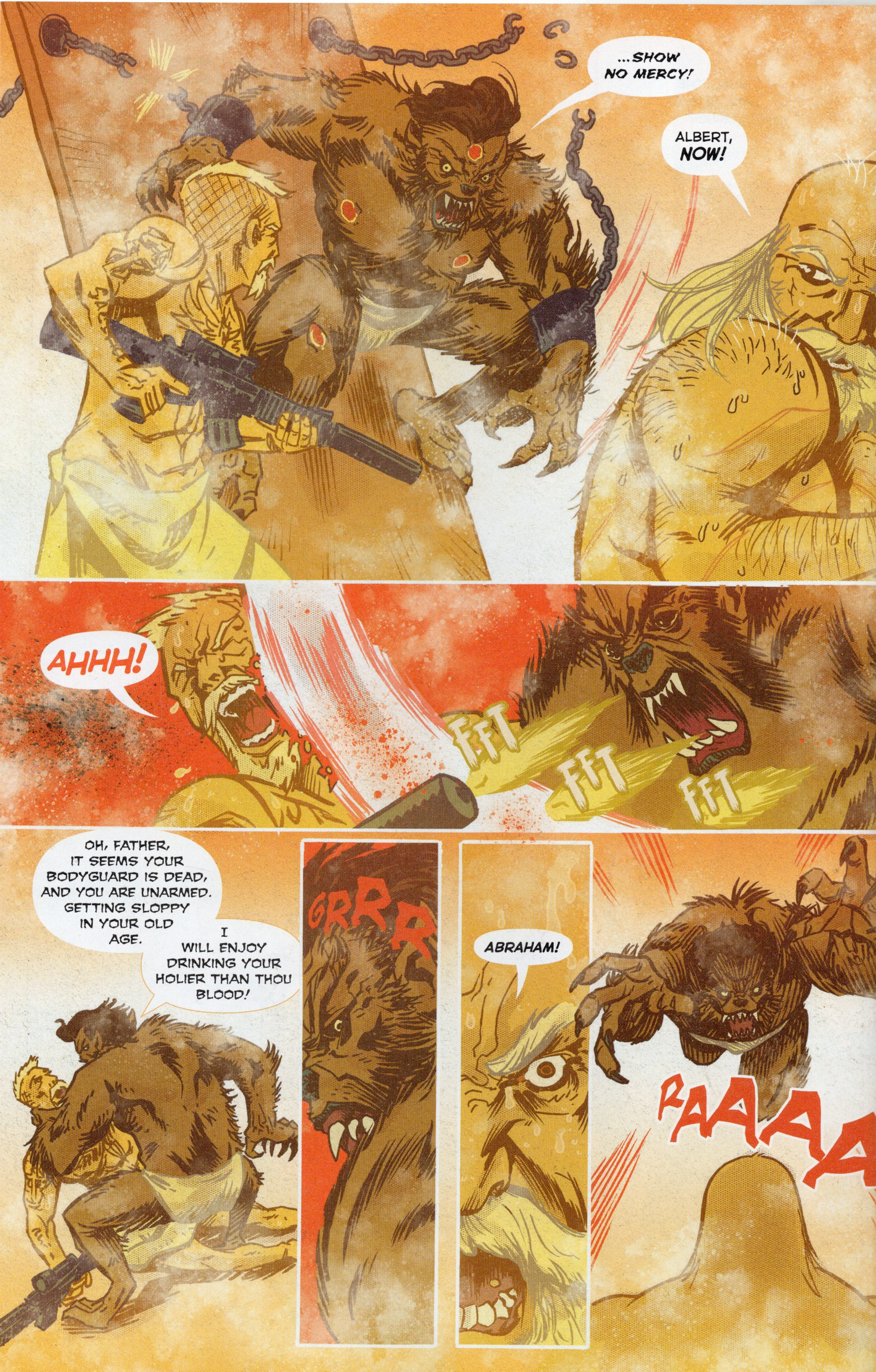 Read online Free Comic Book Day 2022 comic -  Issue # Black Caravan The Electric Black - 24