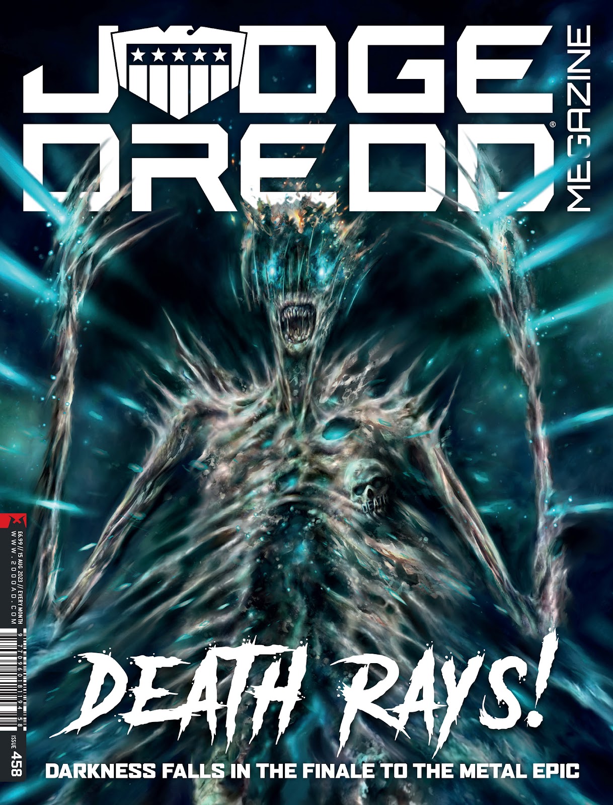 Judge Dredd Megazine (Vol. 5) issue 458 - Page 1