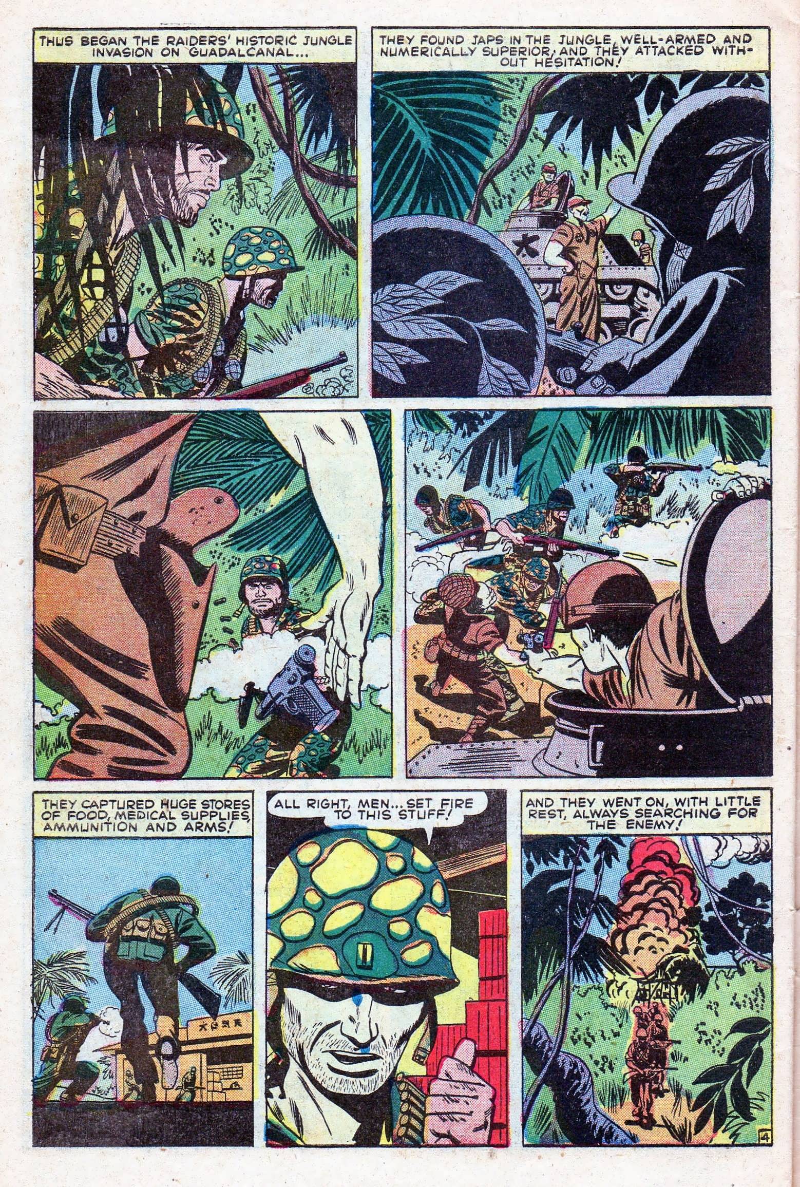 Read online Marines in Action comic -  Issue #3 - 29