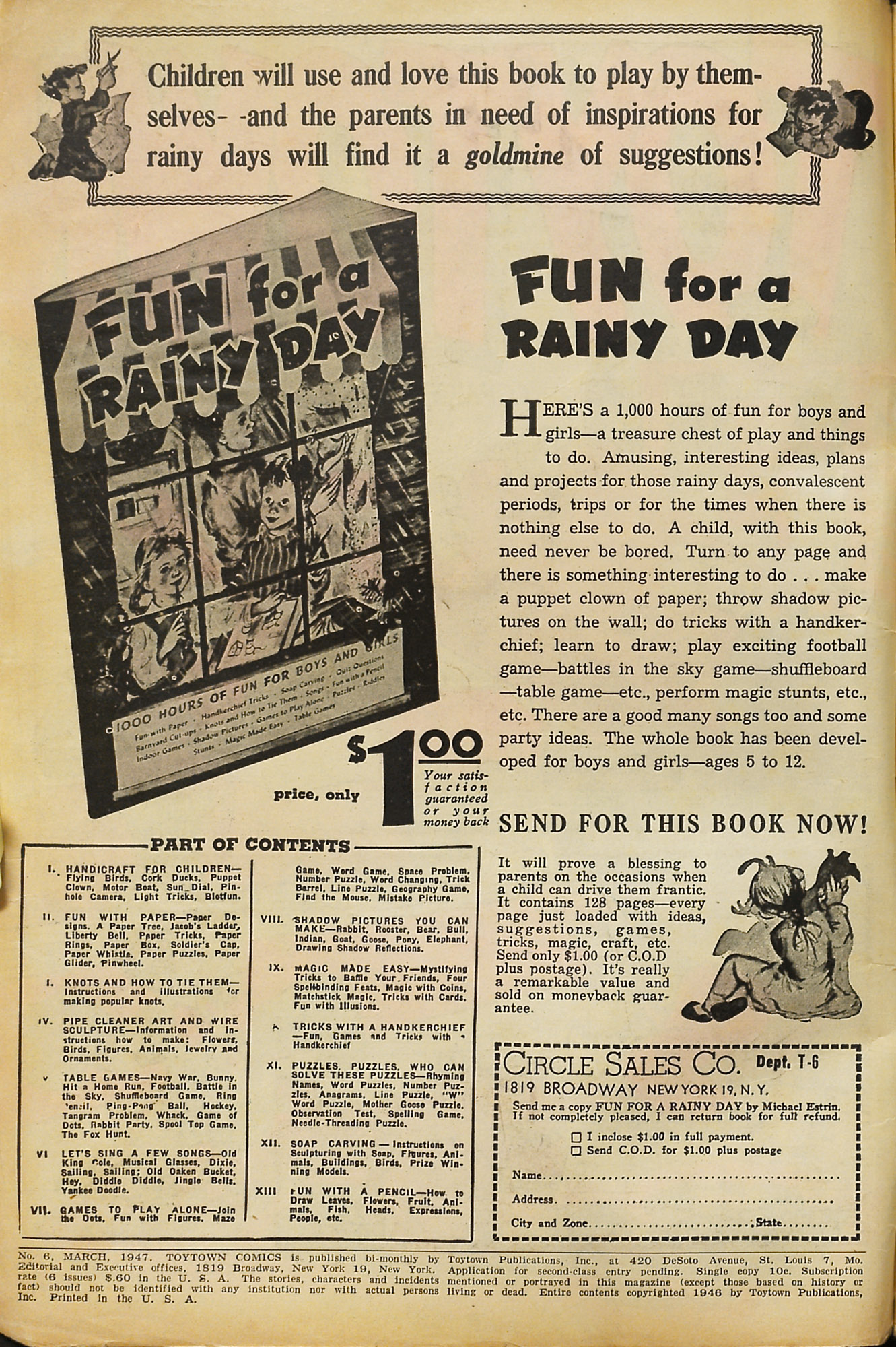 Read online Toytown Comics comic -  Issue #6 - 2