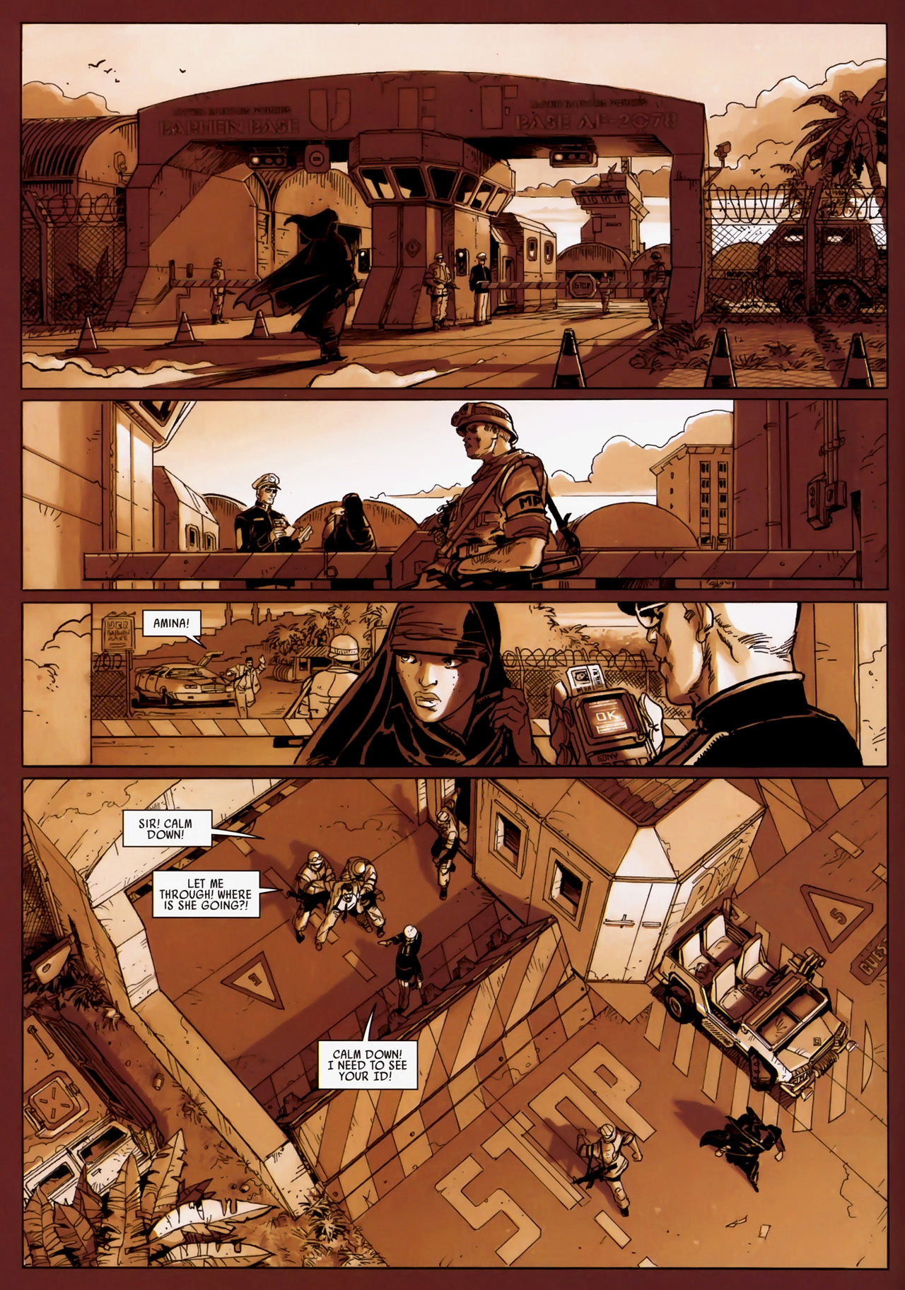 Read online Universal War One comic -  Issue #2 - 6