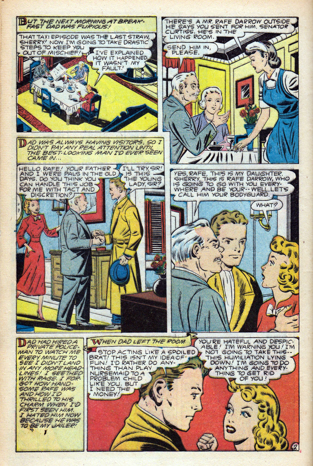 Read online Glamorous Romances comic -  Issue #44 - 44