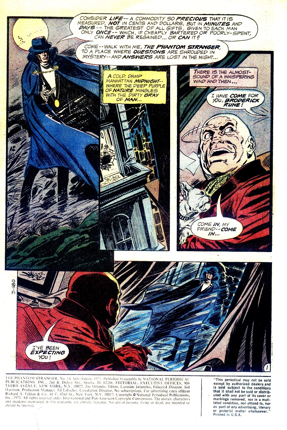 Read online The Phantom Stranger (1969) comic -  Issue #14 - 3