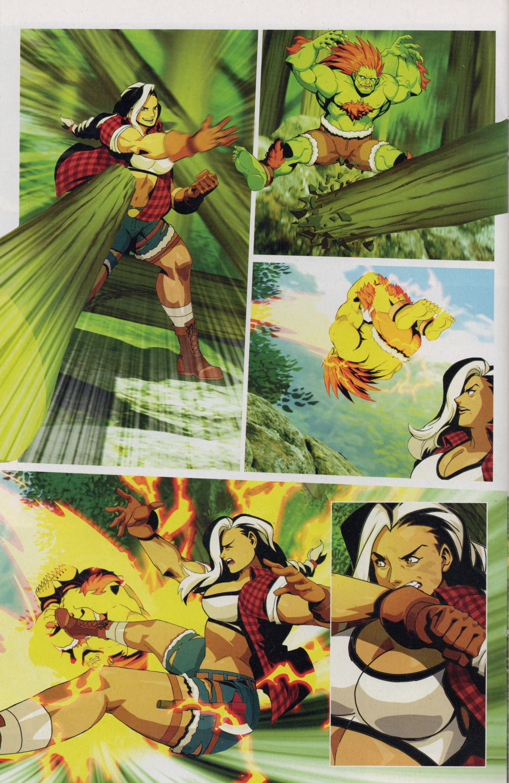 Read online Free Comic Book Day 2022 comic -  Issue # Udon Street Fighter Masters Blanka - 20