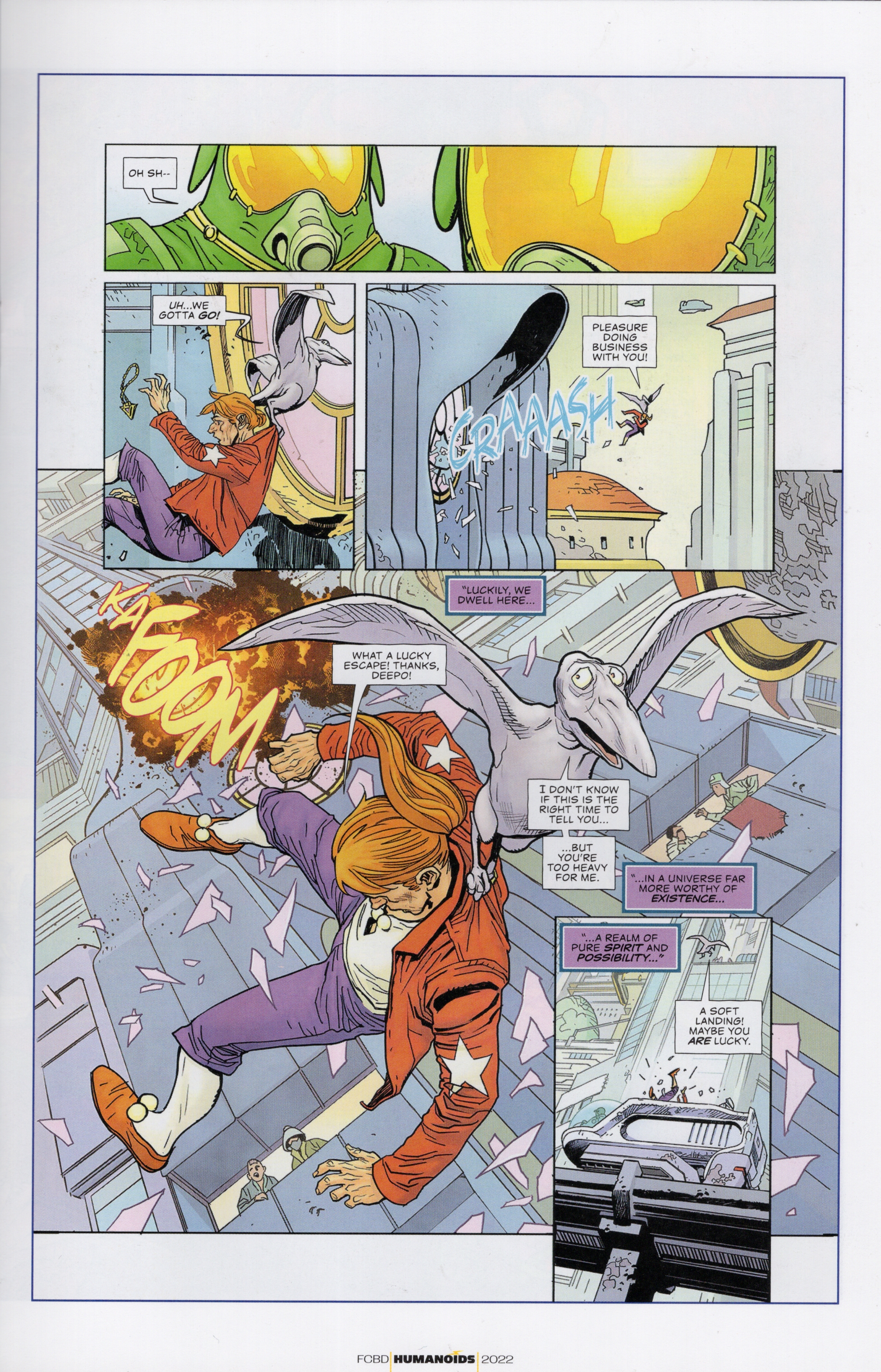 Read online Free Comic Book Day 2022 comic -  Issue # Humanoids The Incal Universe - 15