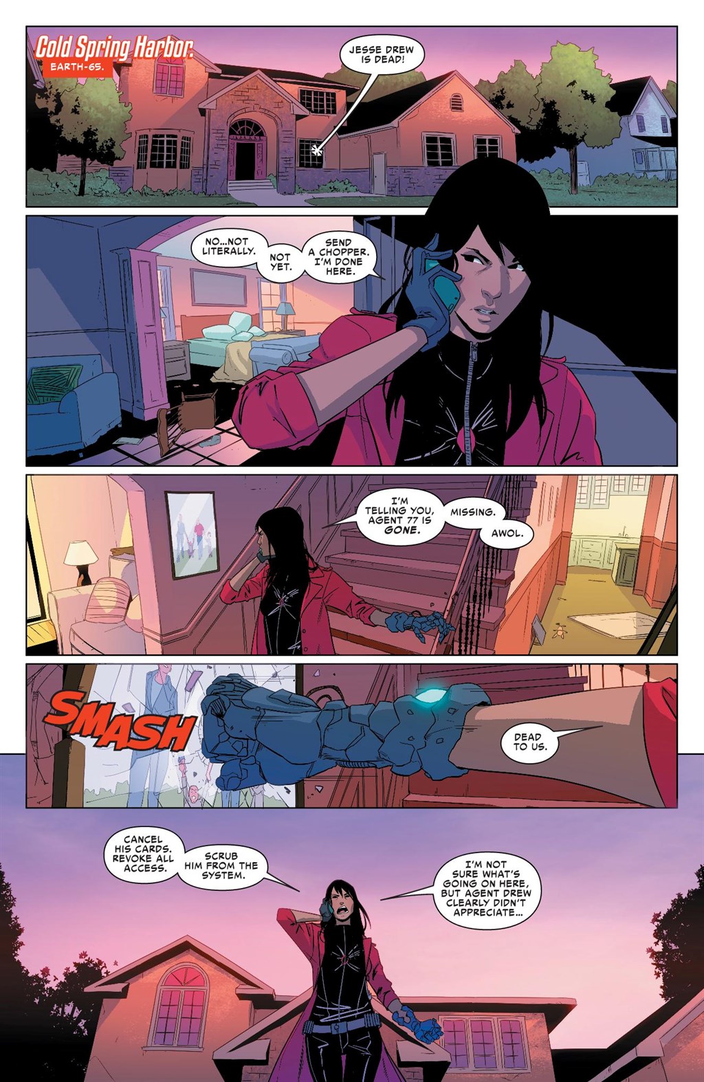 Spider-Gwen: Ghost-Spider - Edge of Spider-Verse (Modern Era Epic Collection) chapter 5 page 8