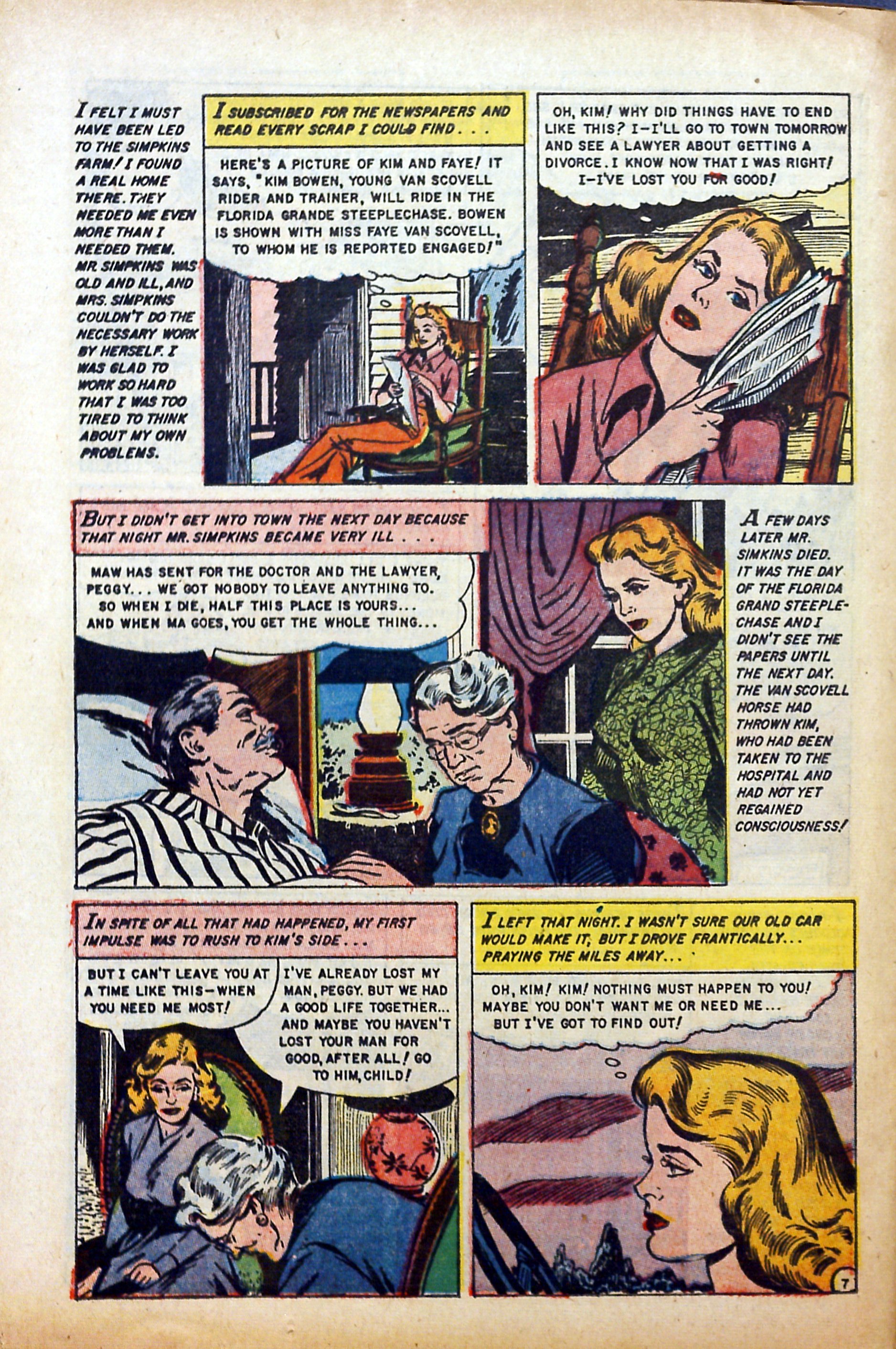 Read online Glamorous Romances comic -  Issue #79 - 24