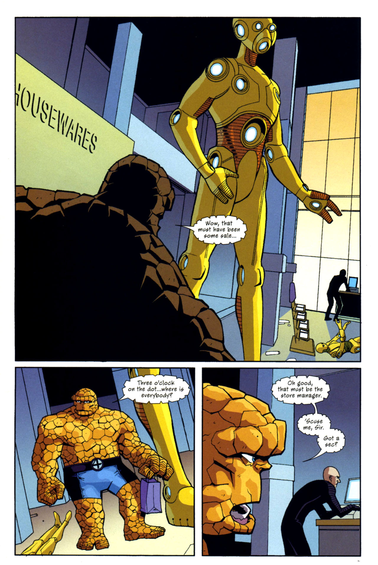 Read online Marvel Adventures Fantastic Four comic -  Issue #31 - 19
