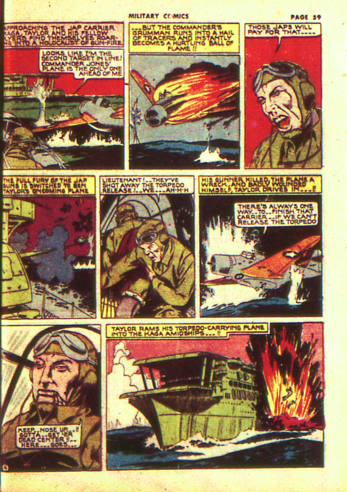 Read online Military Comics comic -  Issue #13 - 61