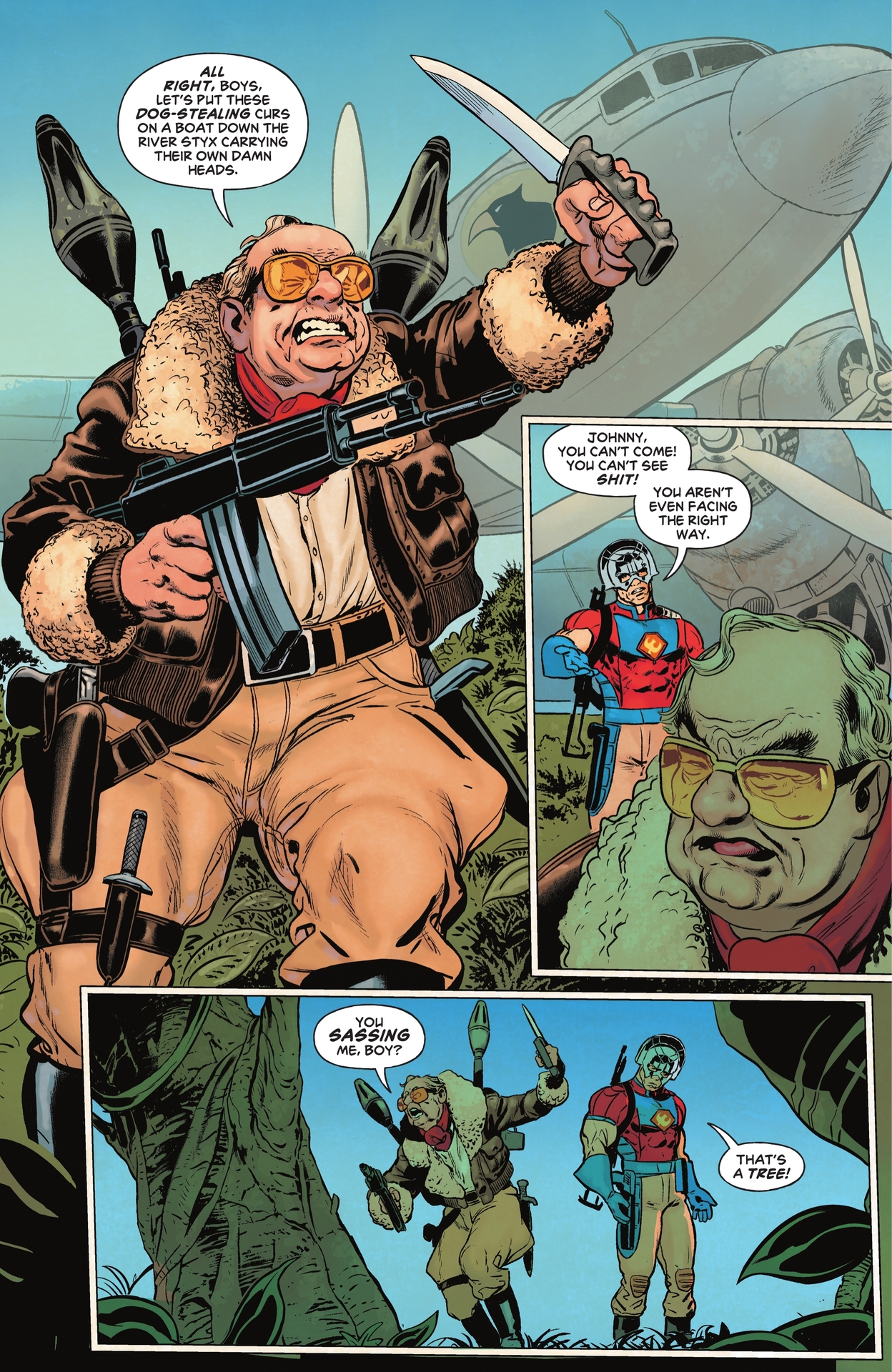 Read online Peacemaker Tries Hard! comic -  Issue #5 - 4