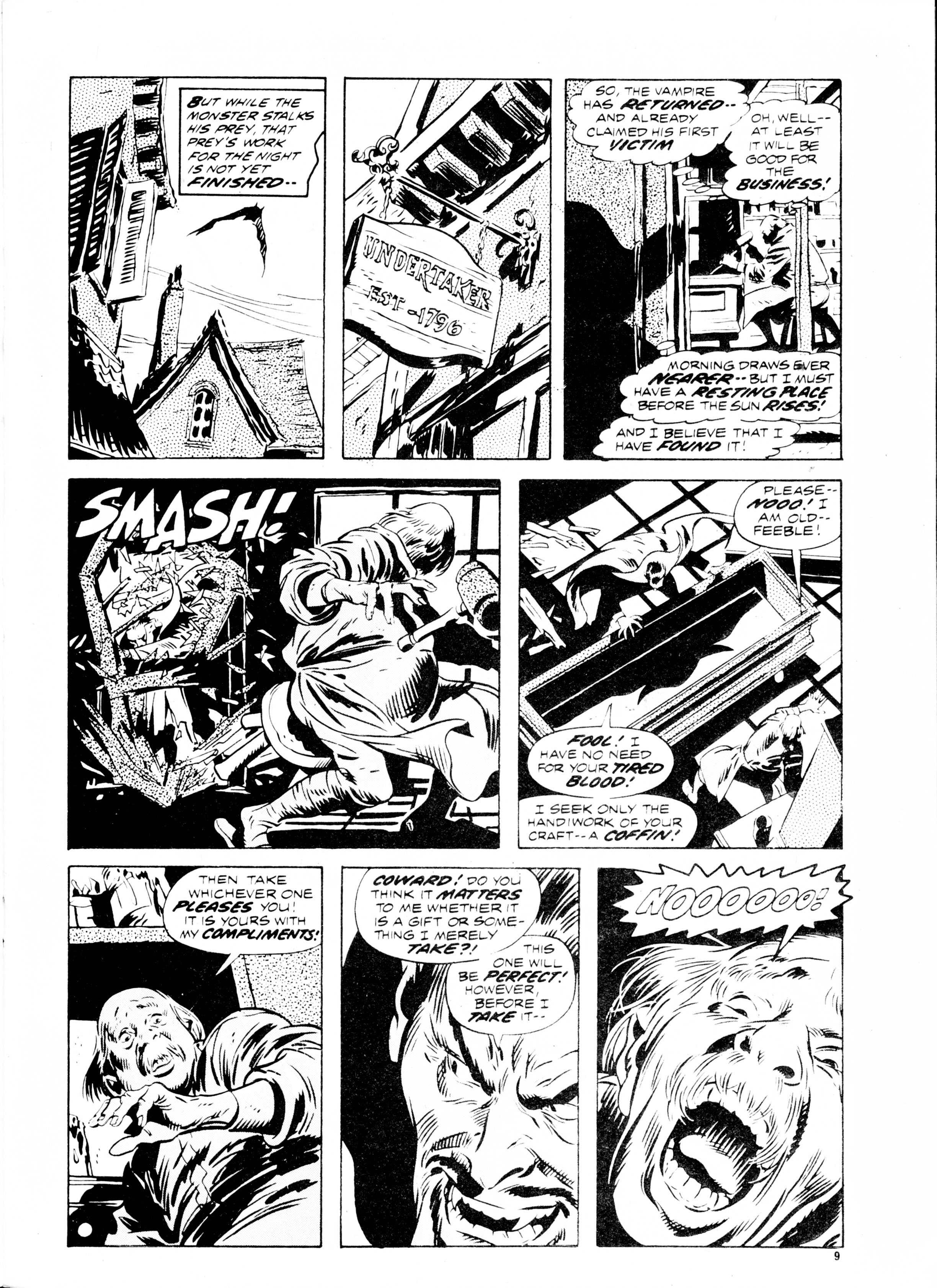 Read online Dracula Lives (1974) comic -  Issue #17 - 9