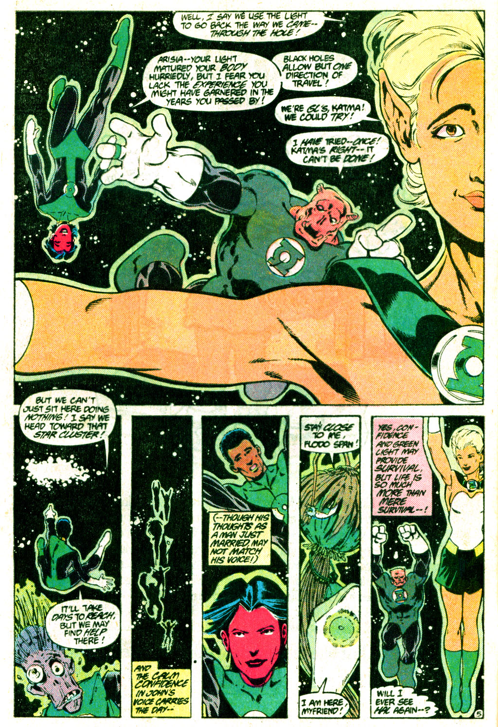 Read online The Green Lantern Corps comic -  Issue #218 - 5