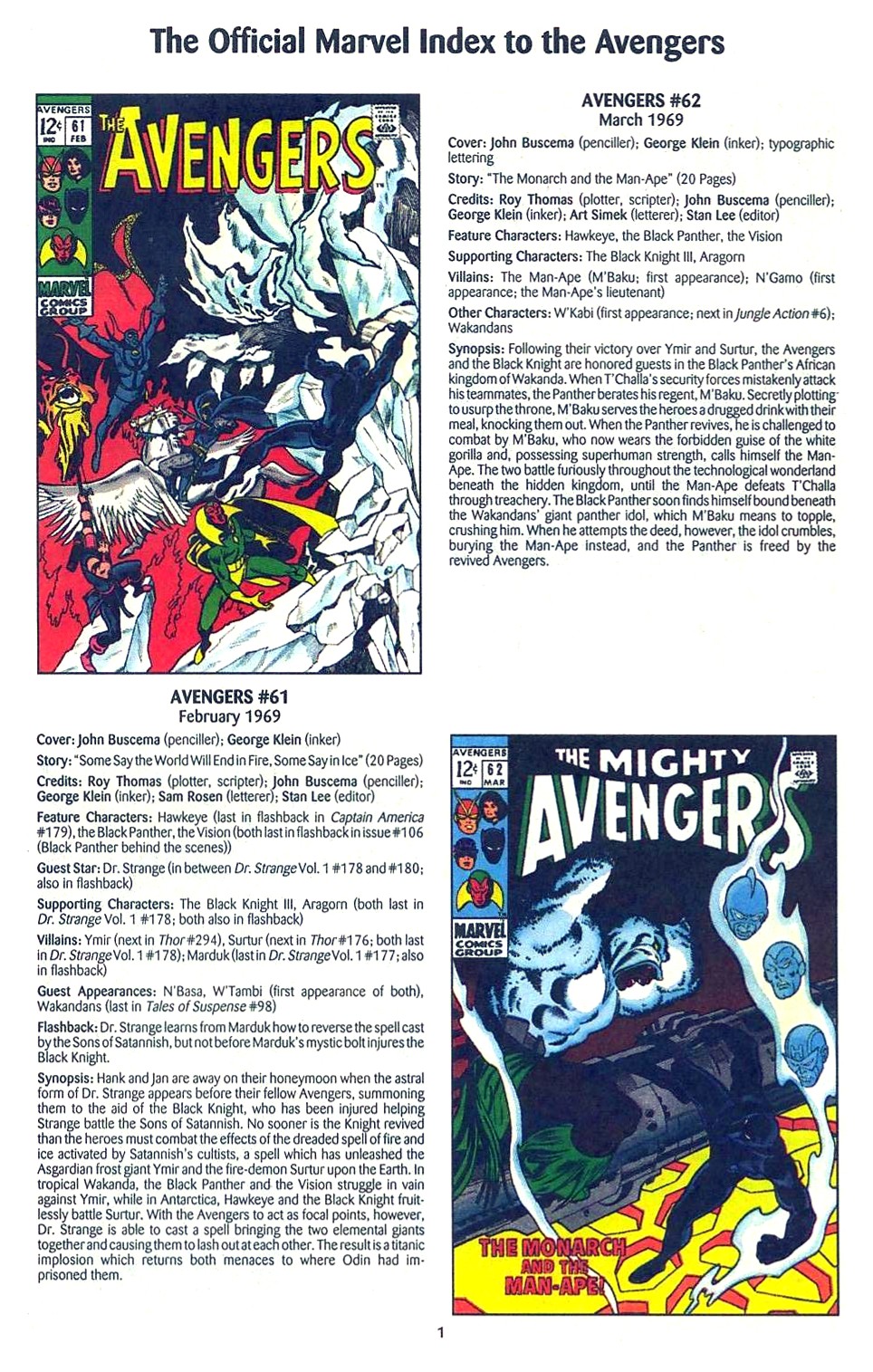Read online The Official Marvel Index to the Avengers comic -  Issue #2 - 3