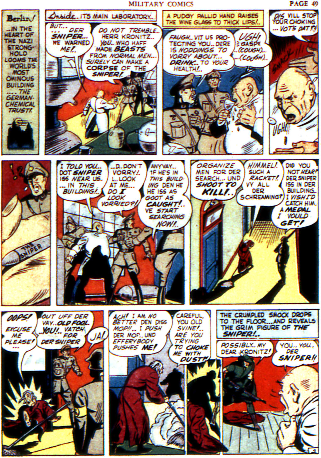 Read online Military Comics comic -  Issue #6 - 51