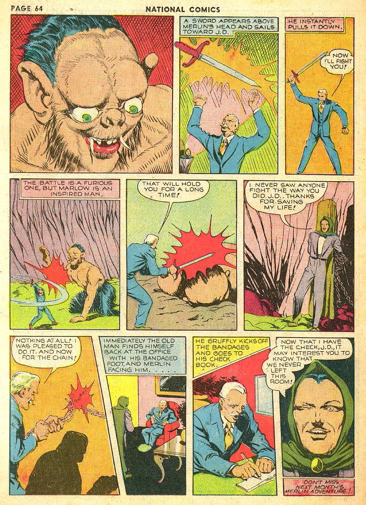 Read online National Comics comic -  Issue #6 - 66