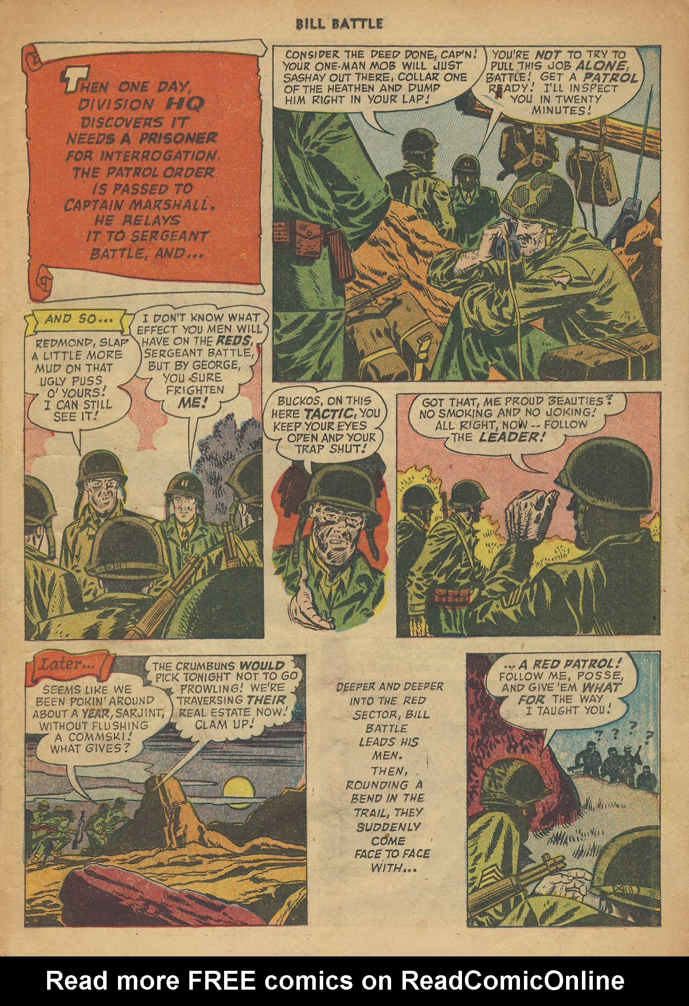 Read online Bill Battle: The One Man Army comic -  Issue #1 - 11