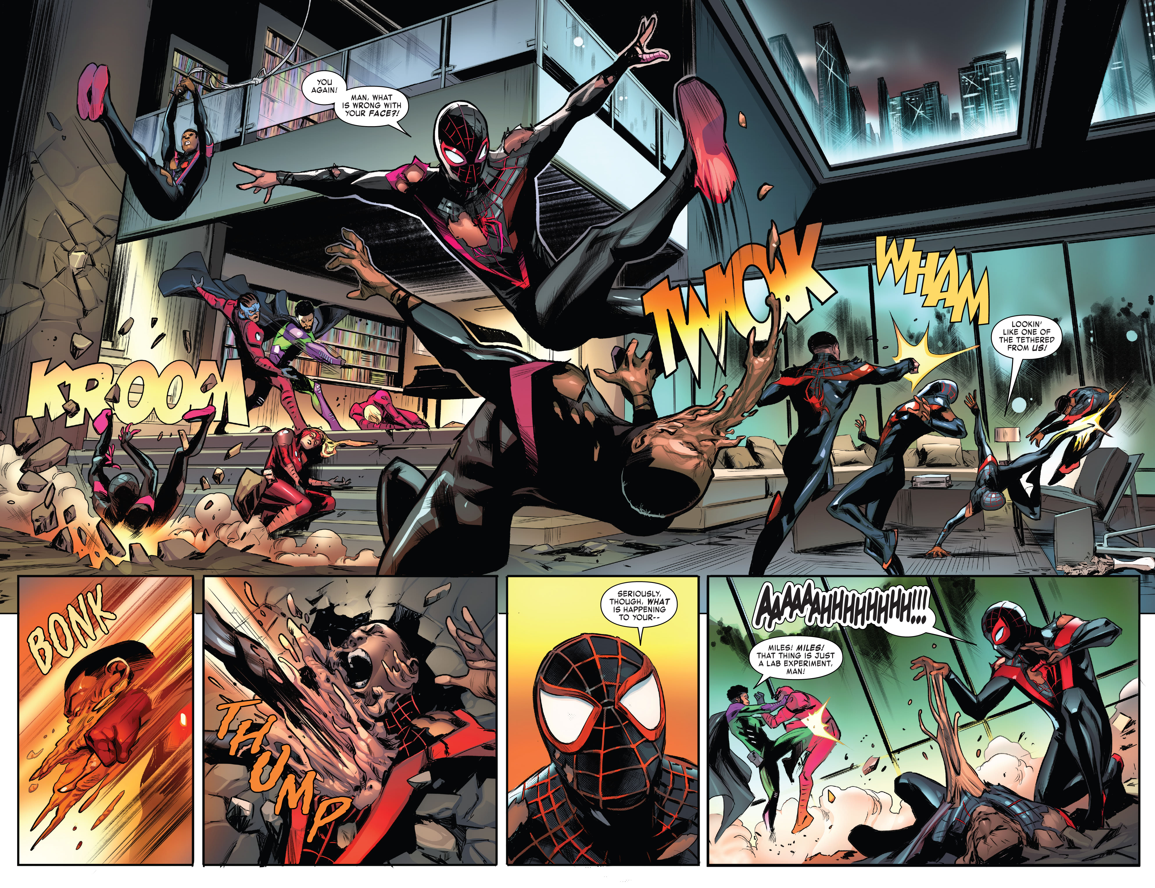 Read online Miles Morales: Spider-Man By Saladin Ahmed Omnibus comic -  Issue # TPB (Part 5) - 91