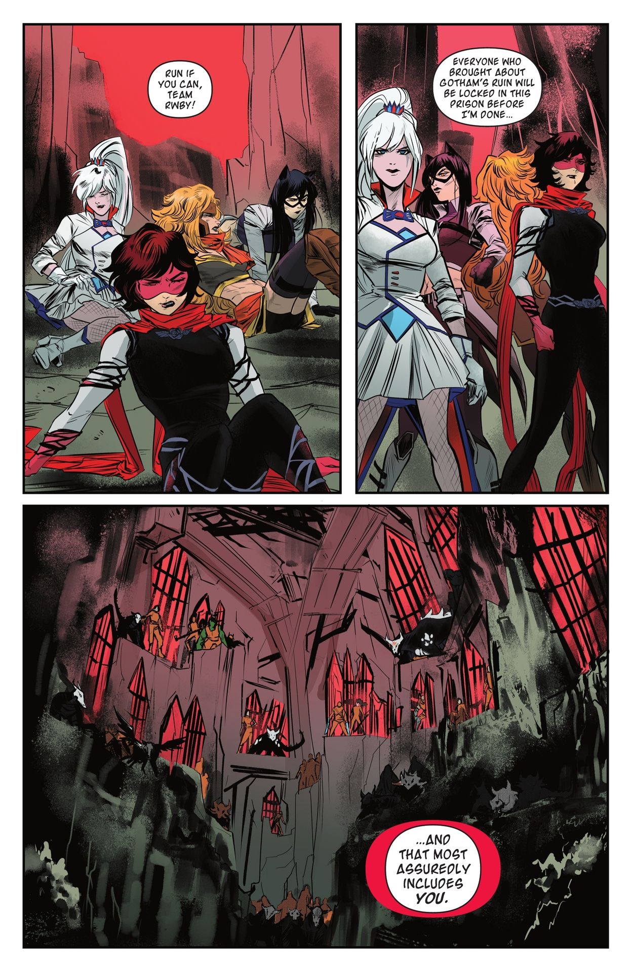 Read online DC/RWBY comic -  Issue #6 - 14