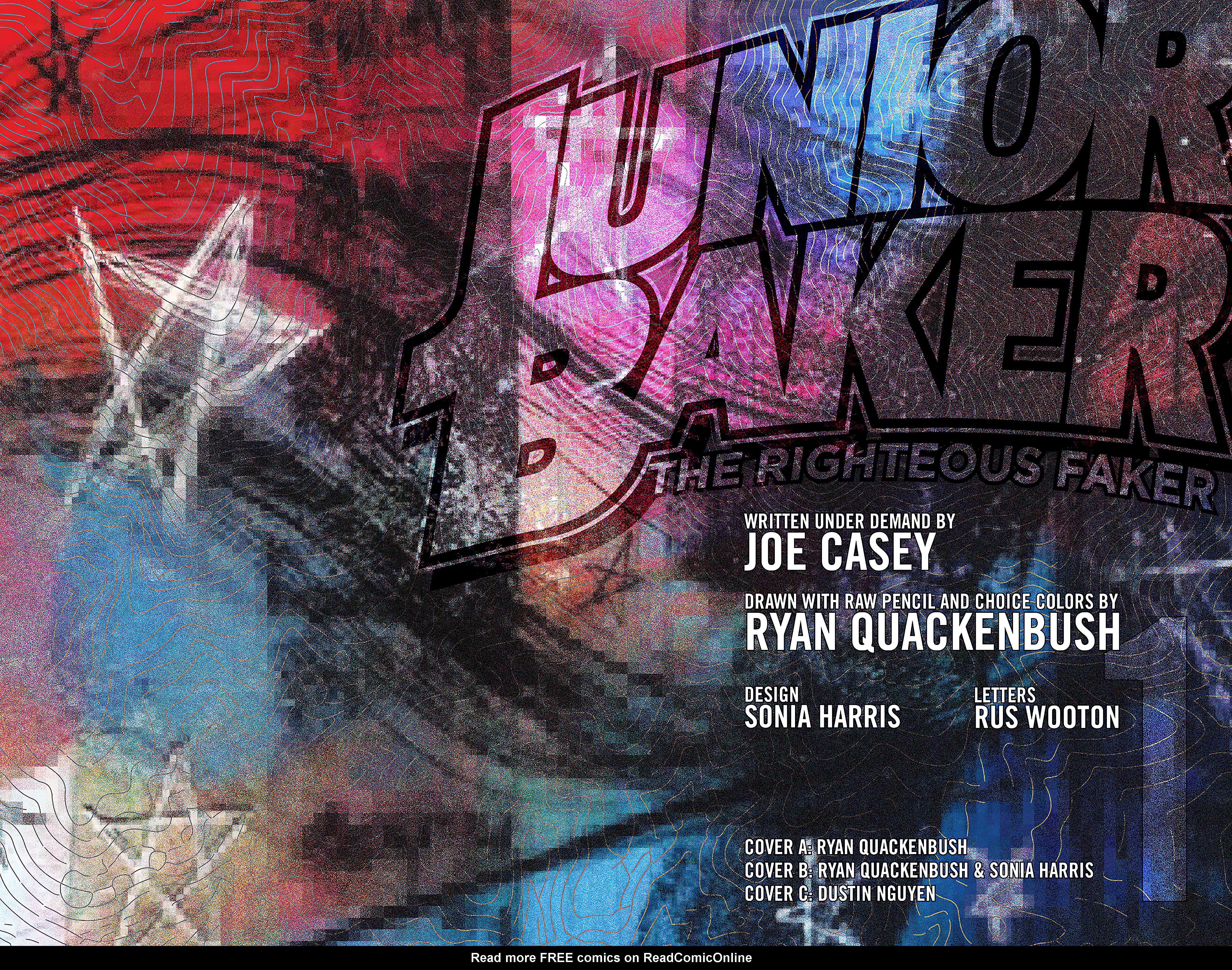Read online Junior Baker the Righteous Faker comic -  Issue #1 - 2