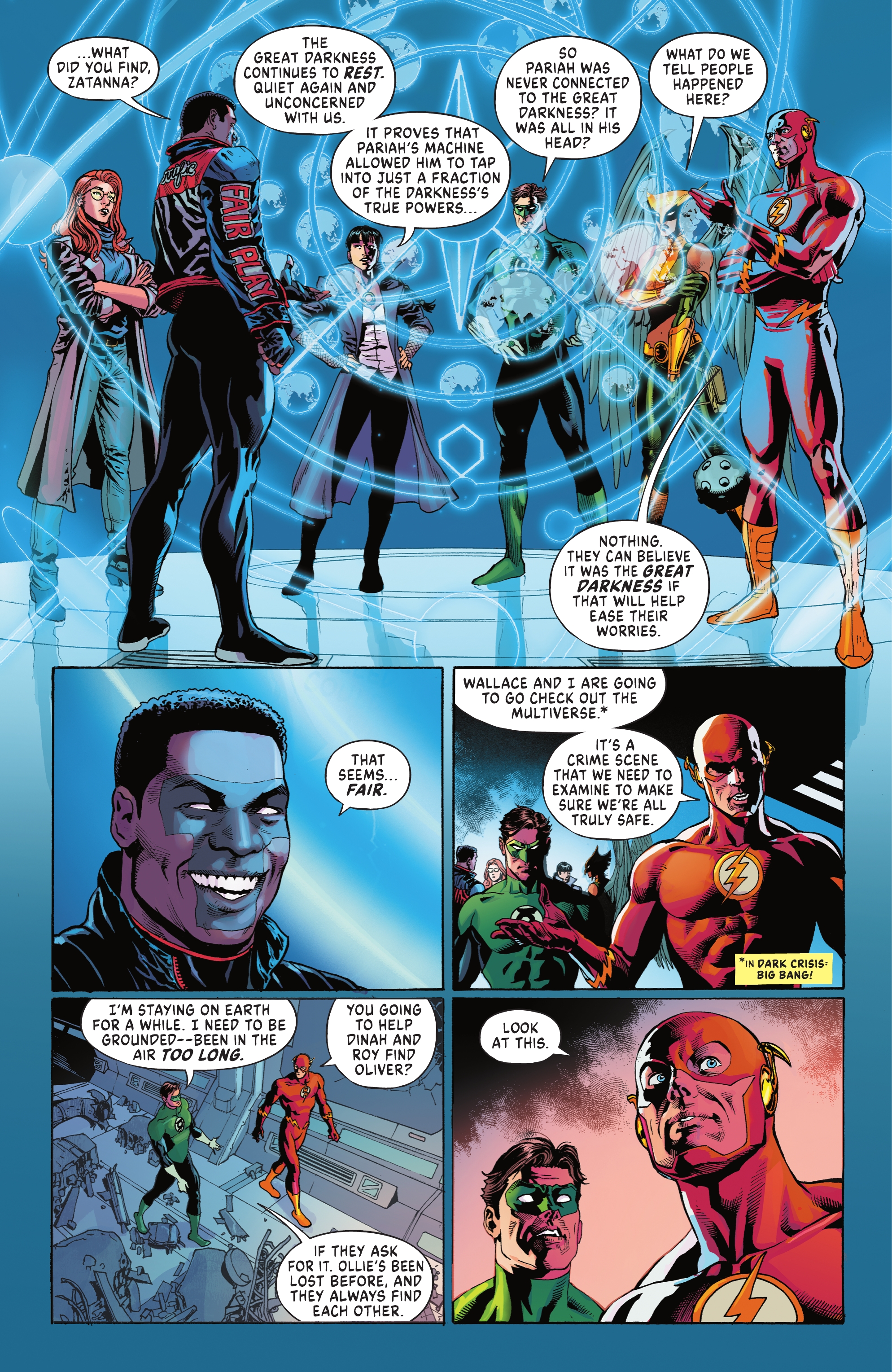 Read online Dark Crisis on Infinite Earths comic -  Issue # TPB (Part 3) - 21